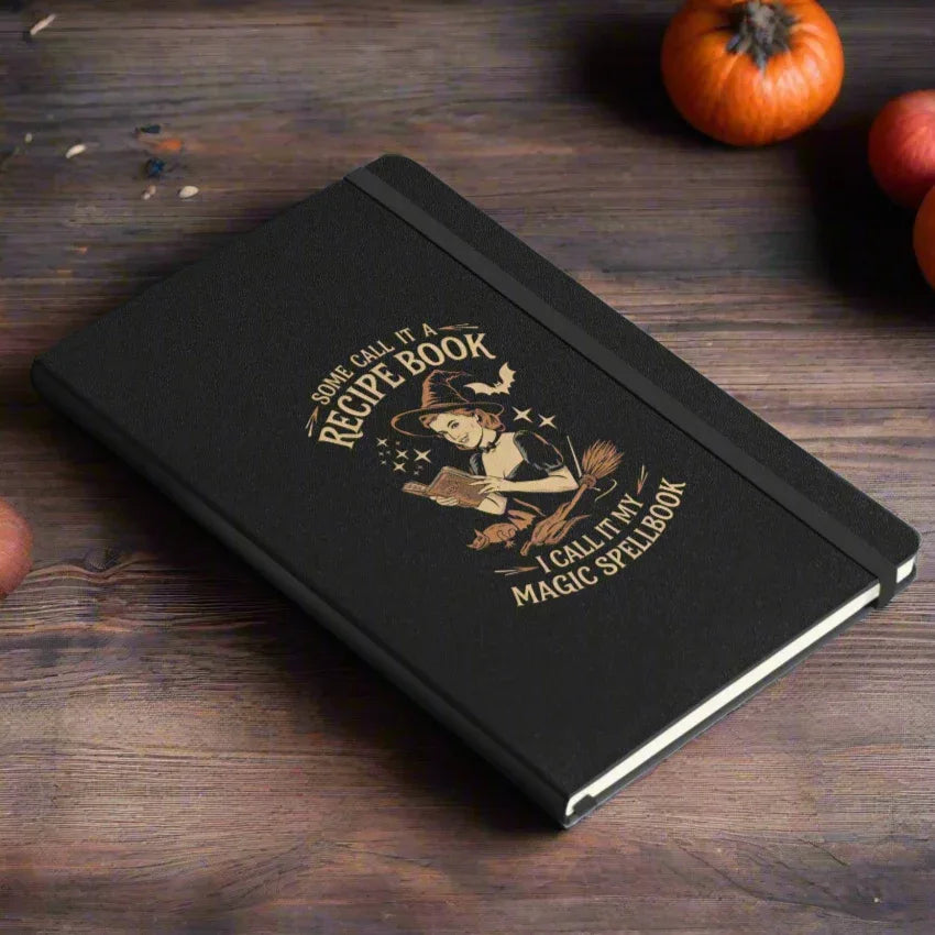 Magic Spellbook Bound Notebook - Odd Chef