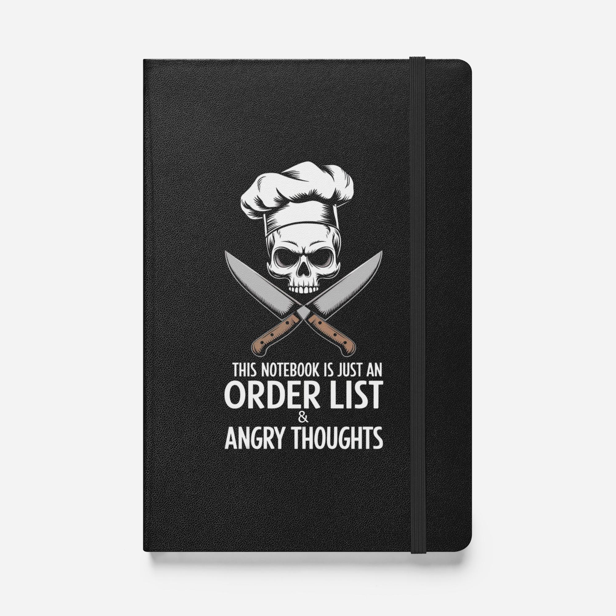 Order List Chef Bound Notebook - Odd Chef