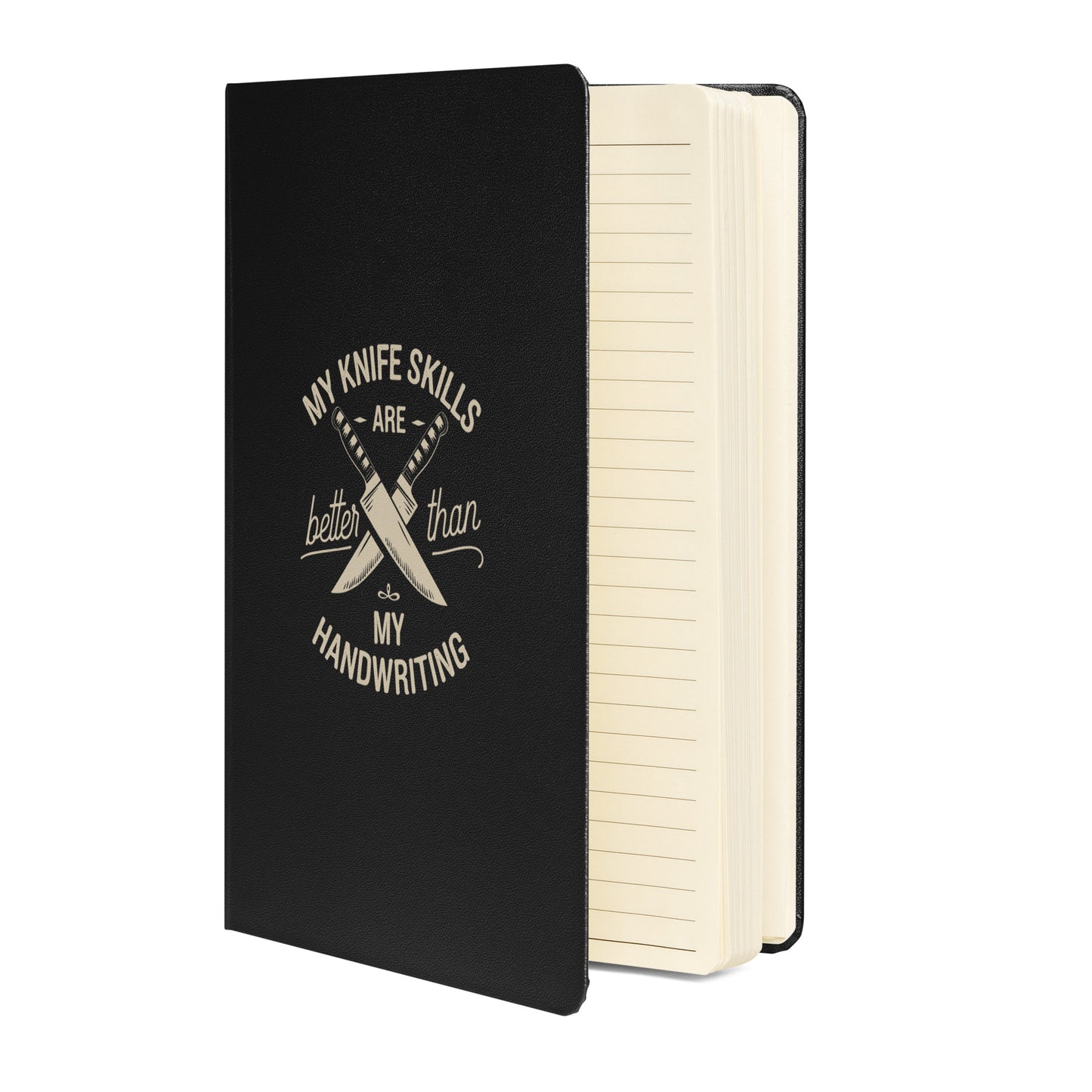 My Knife Skills Hardcover bound notebook