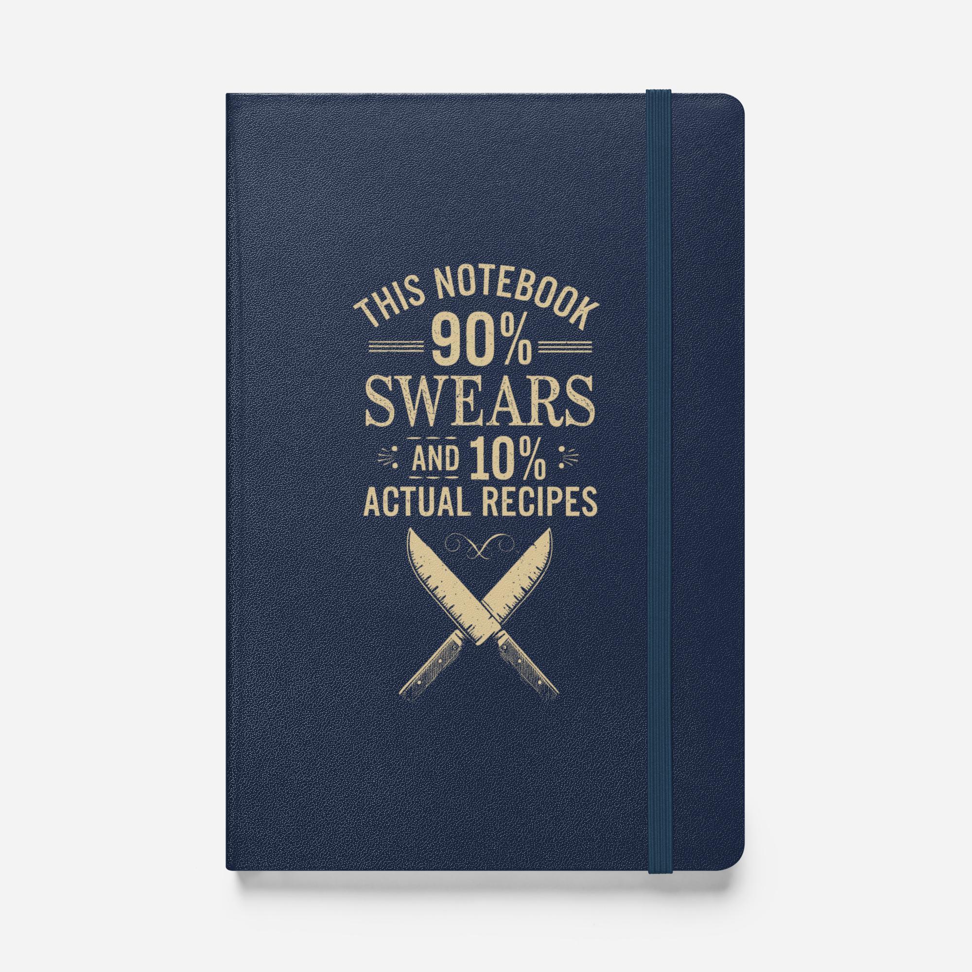 90% Swears Chef Bound Notebook - Odd Chef
