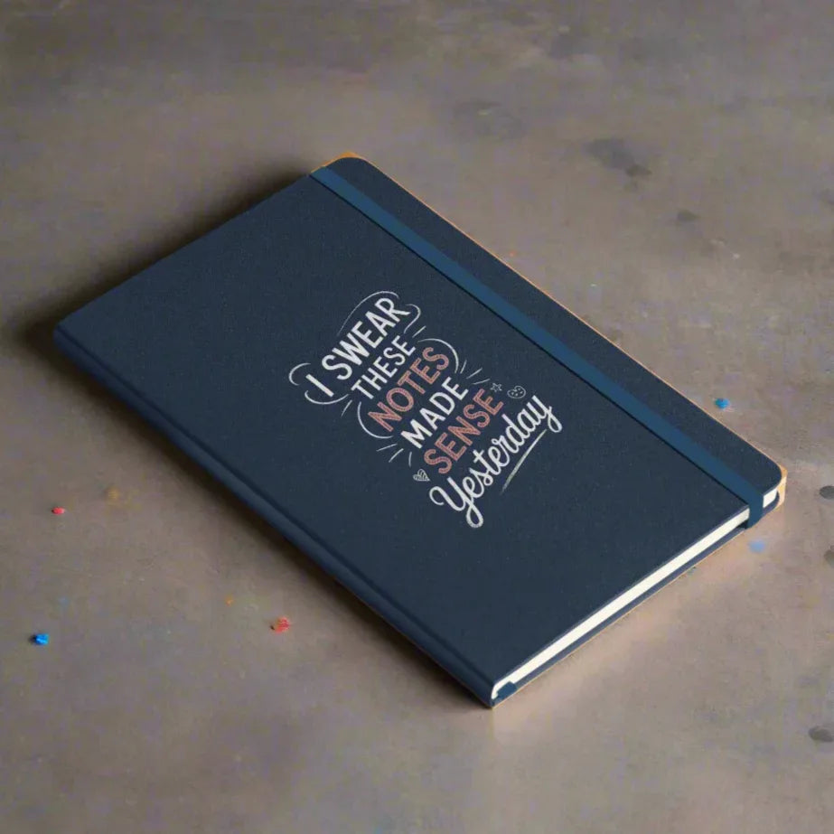 I Swear These Made Sense Yesterday Bound Notebook - Odd Chef