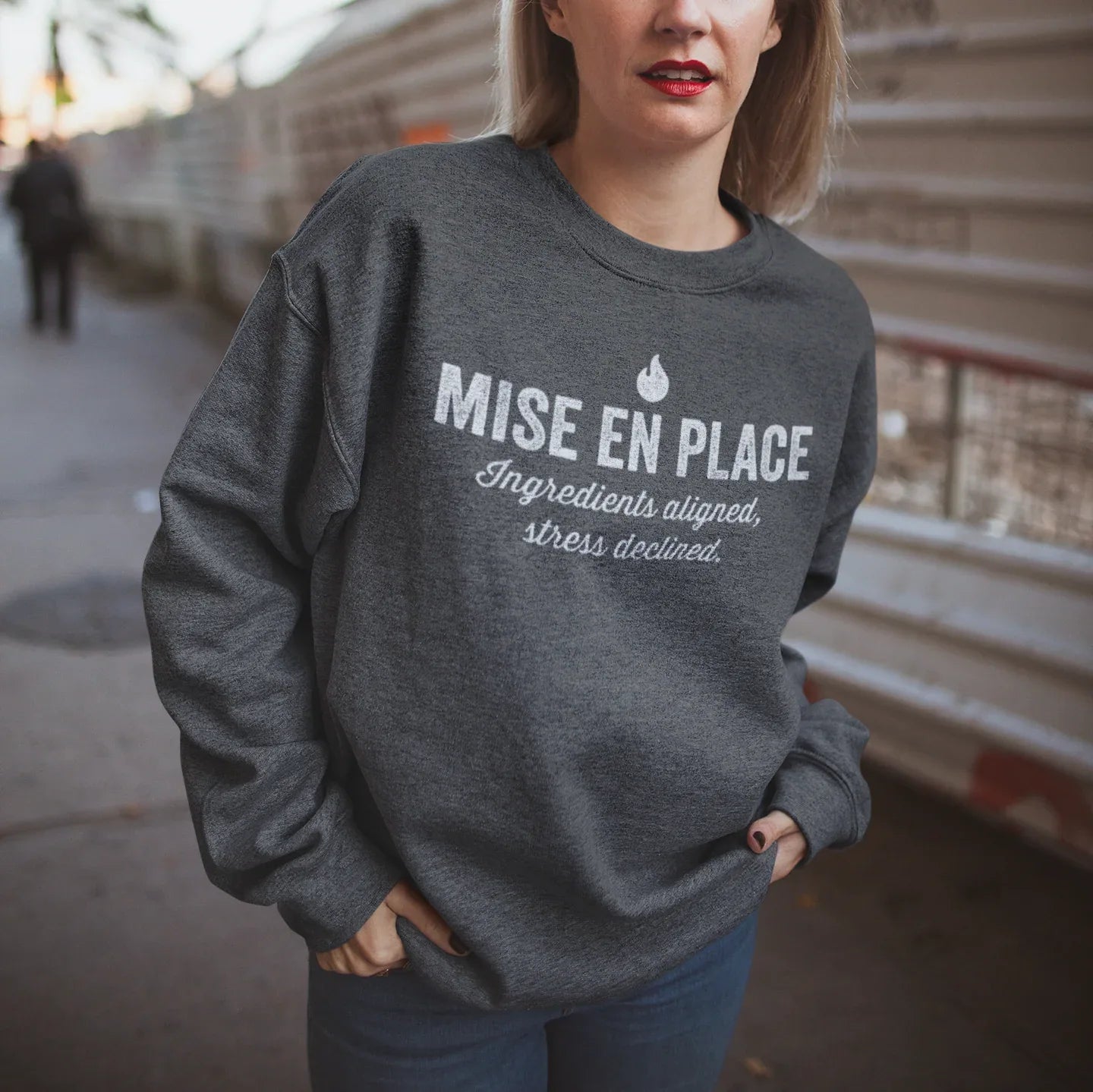 Mise En Place Unisex Sweatshirt - Odd Chef
