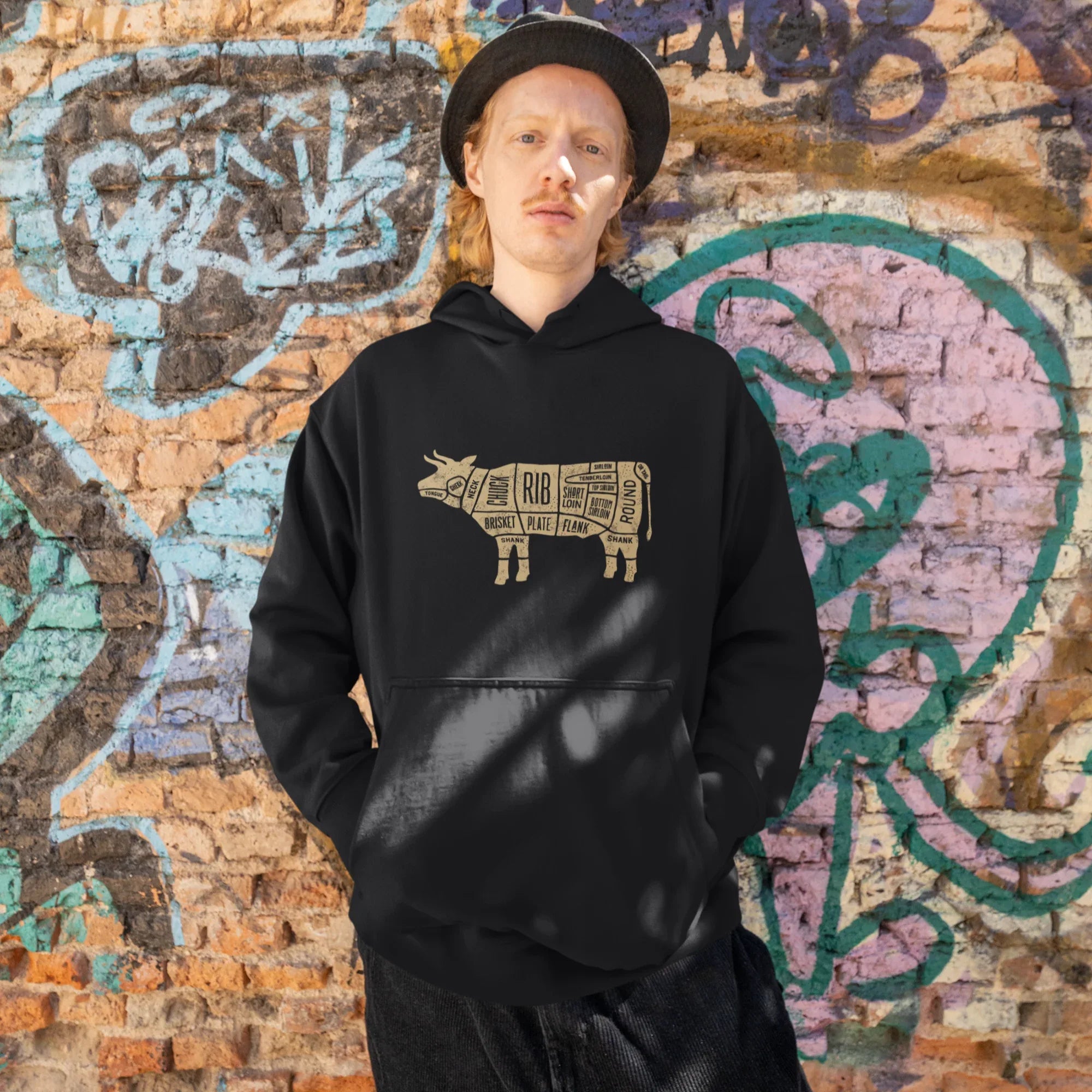 Beef Diagram Unisex Hoodie - Odd Chef
