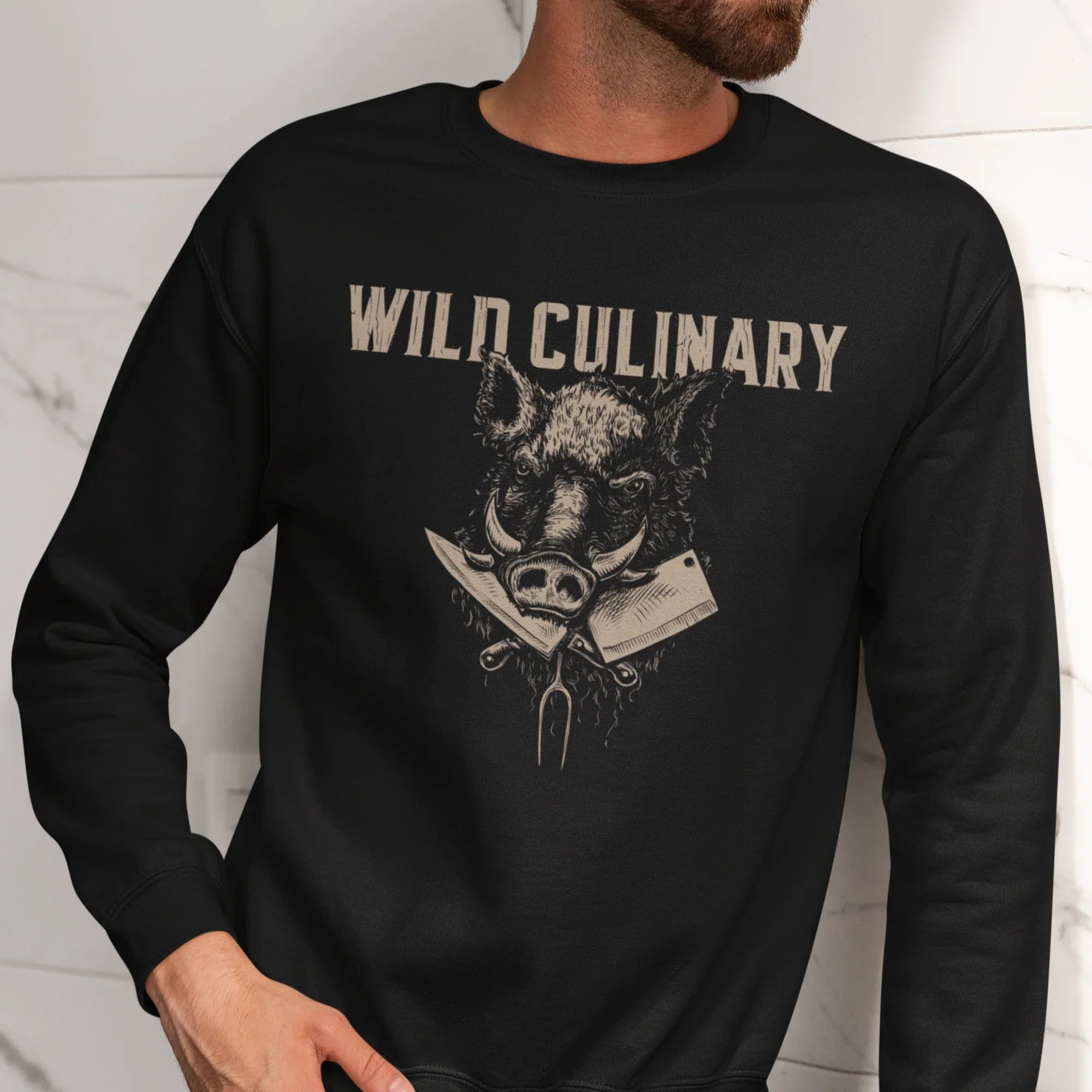 Wild Culinary Boar Sweatshirt - Odd Chef