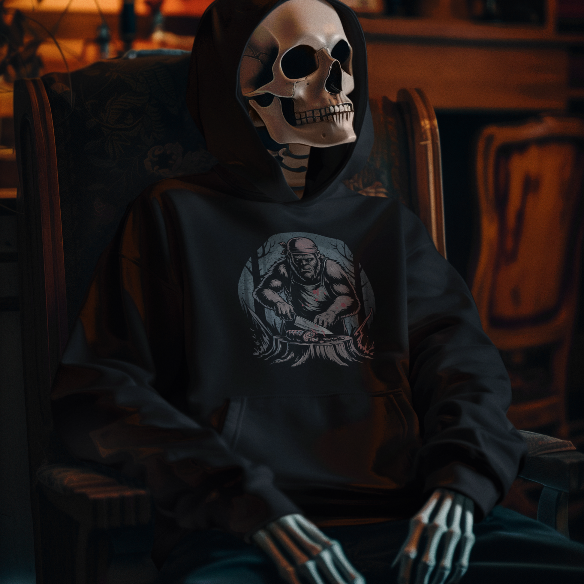 Bigfoot Chef Unisex Hoodie