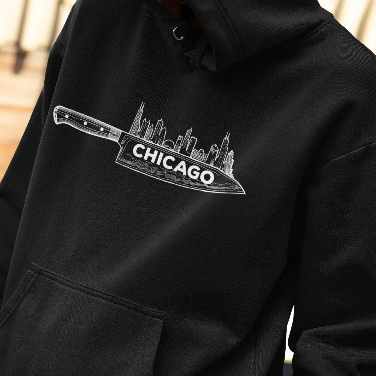 Chicago Knife Unisex Hoodie - Odd Chef
