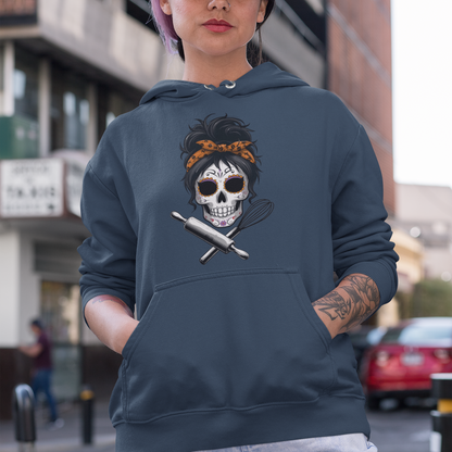 Sugar Skull Baker Unisex Hoodie