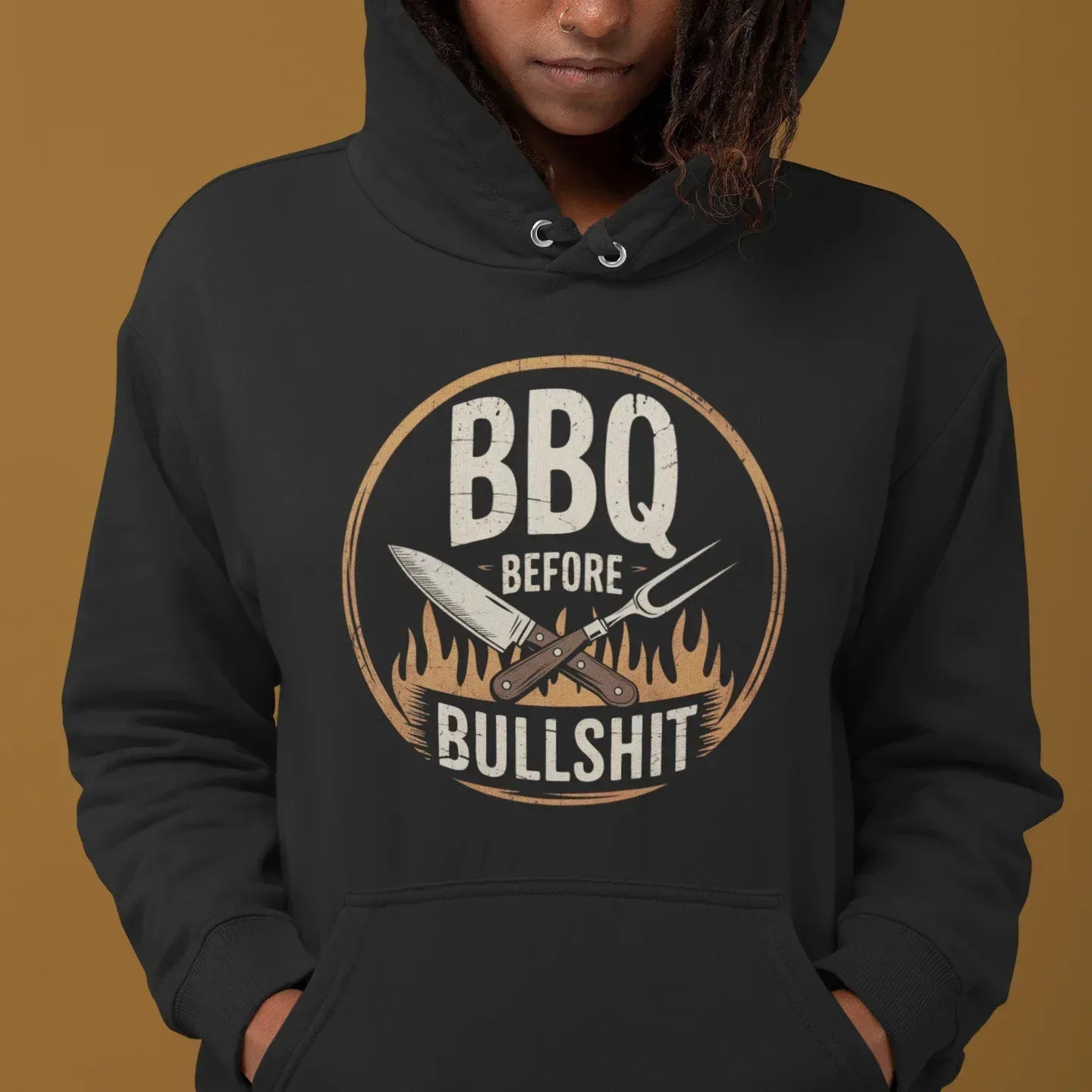 BBQ Before Bullshit Unisex Hoodie - Odd Chef