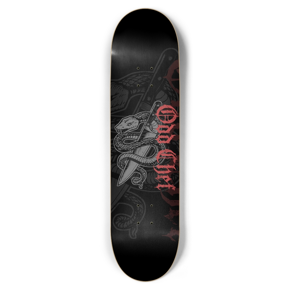 Odd Chef Serpent Skateboard Deck