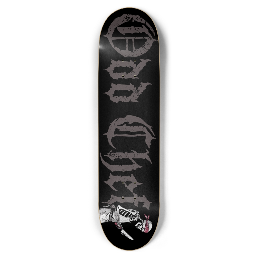 Odd Chef Skully Skateboard Deck