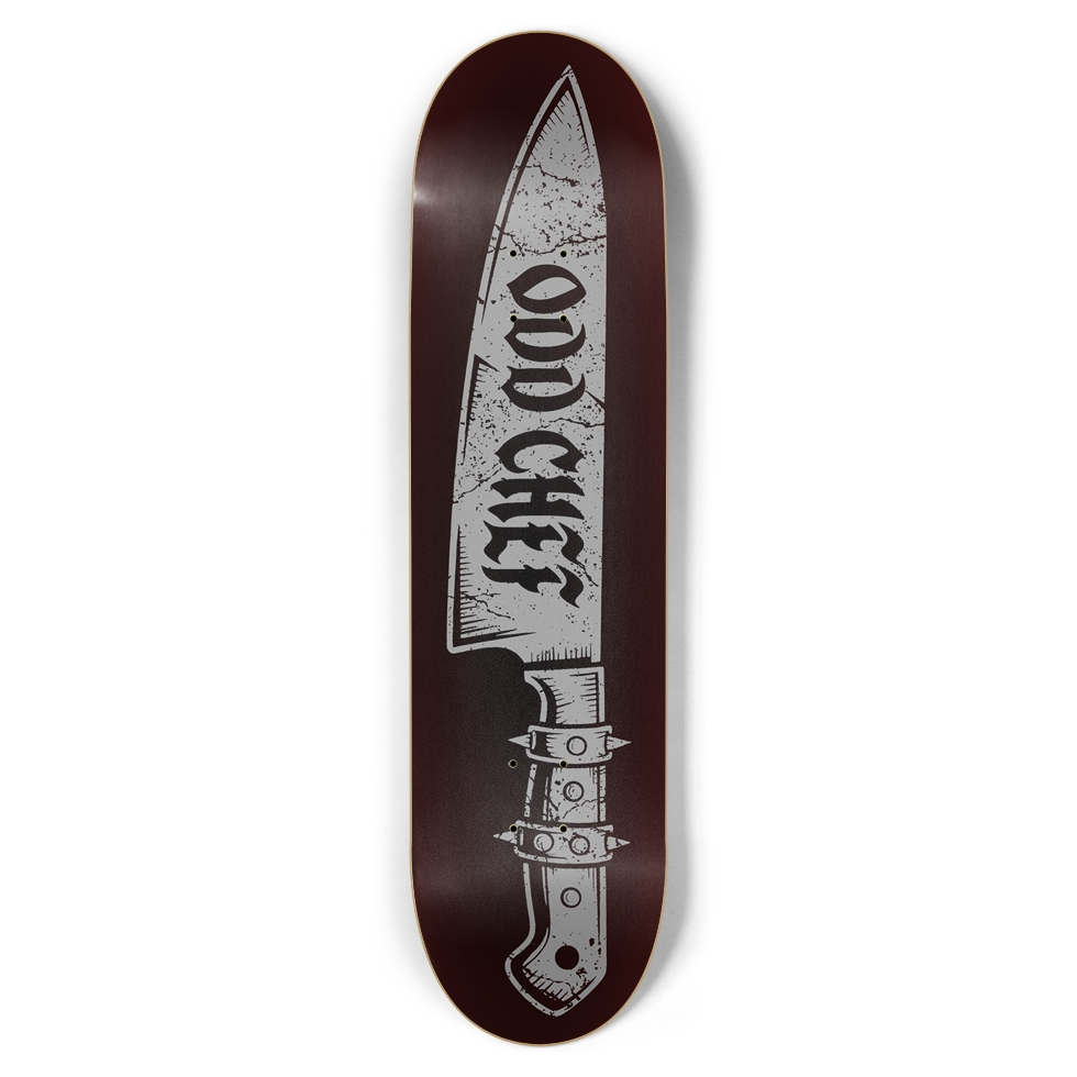 Punk Knife Skateboard Deck
