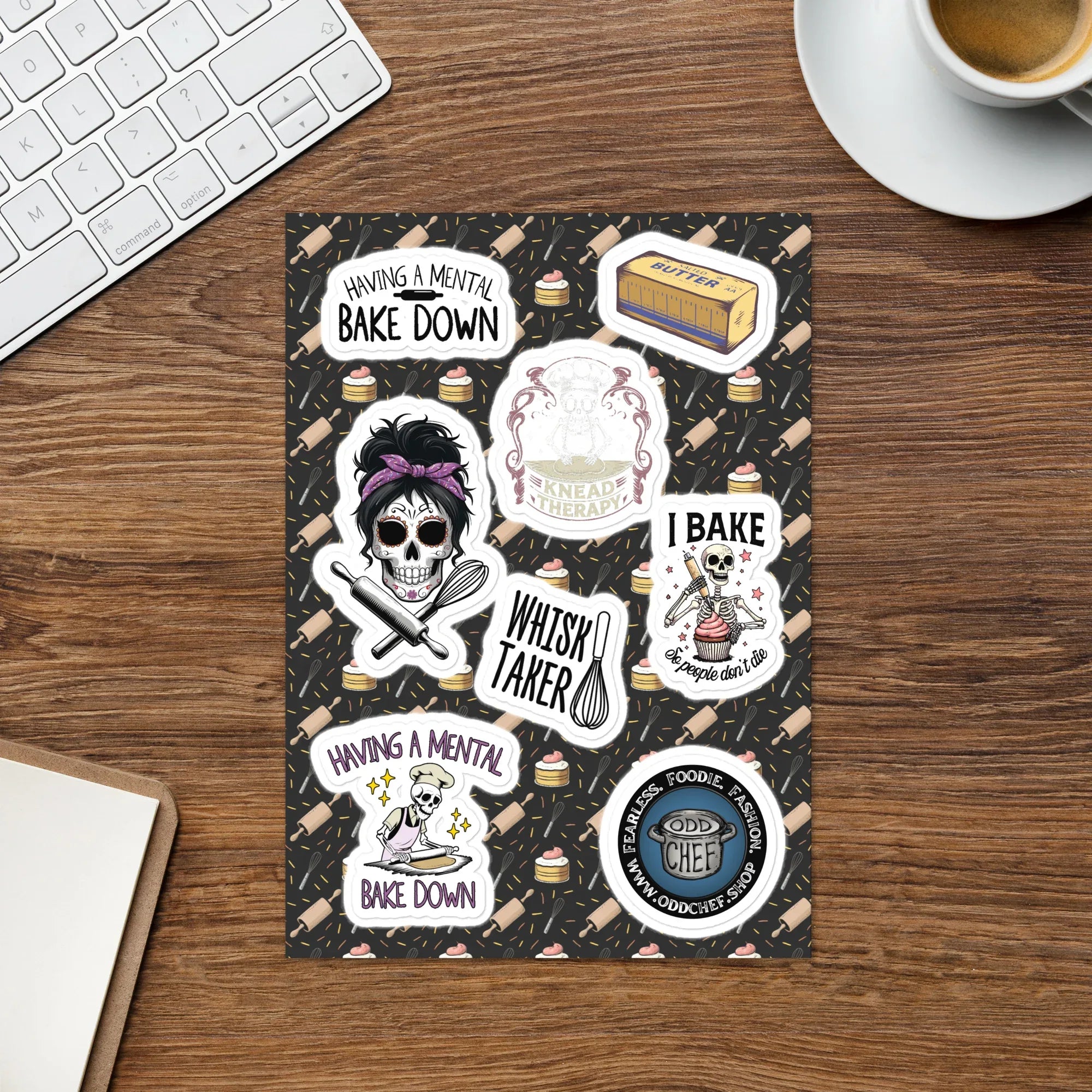 Baker Sticker Sheet - Odd Chef