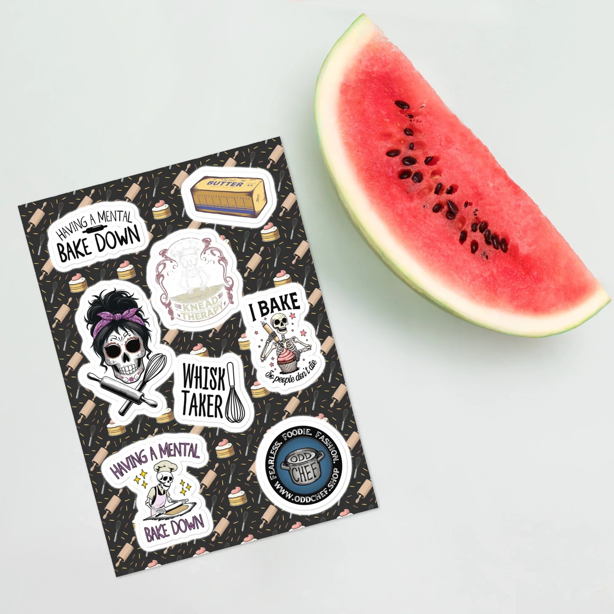 Baker Sticker Sheet - Odd Chef