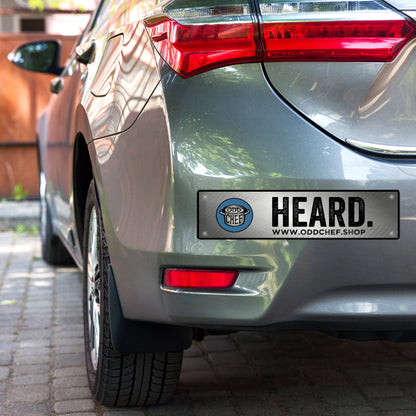 Heard Bumper Sticker