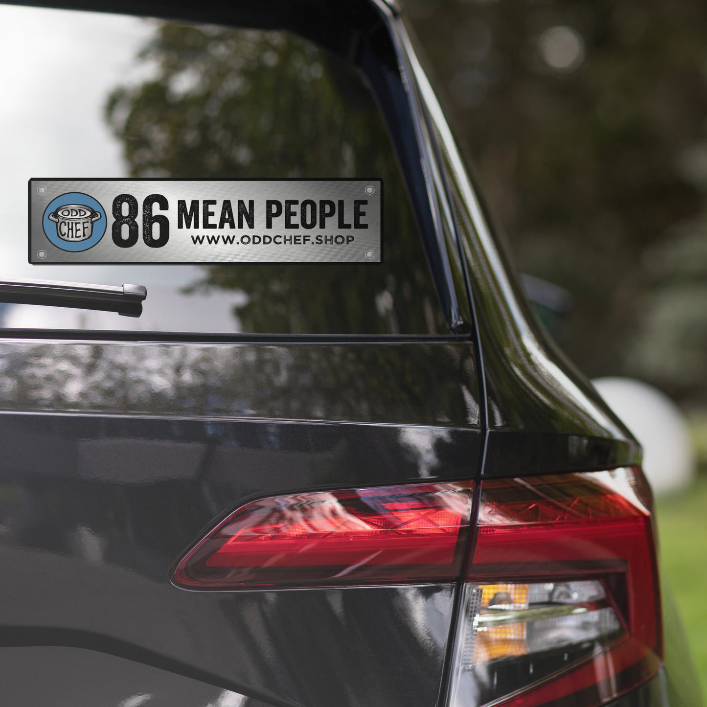 86 Mean People Bumper Sticker
