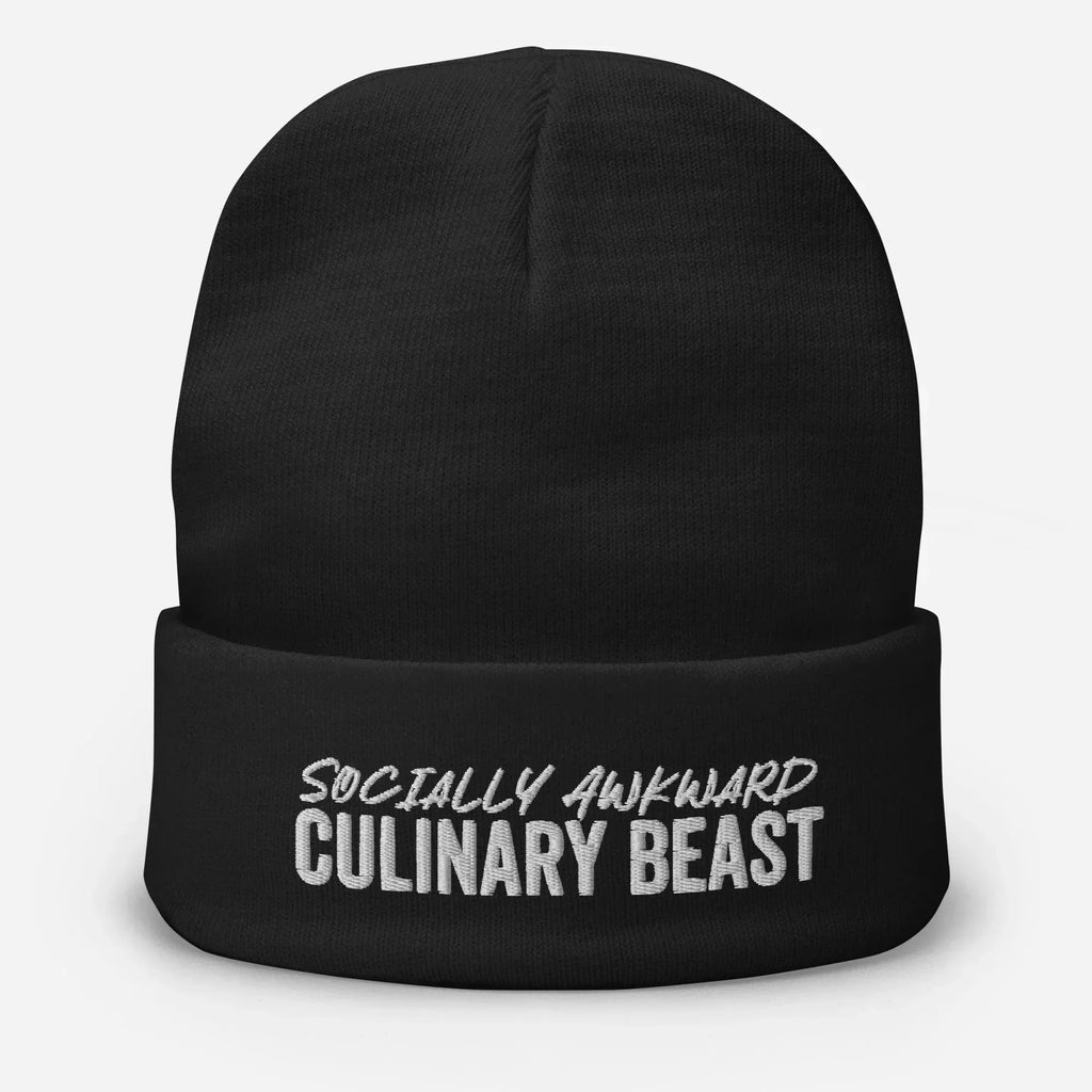 Socially Awkward Beanie [Embroidered] - Odd Chef