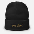 Yes Chef Beanie [Embroidered] - Odd Chef