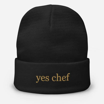 Yes Chef Beanie [Embroidered] - Odd Chef