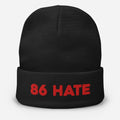 86 Hate Beanie [Embroidered] - Odd Chef