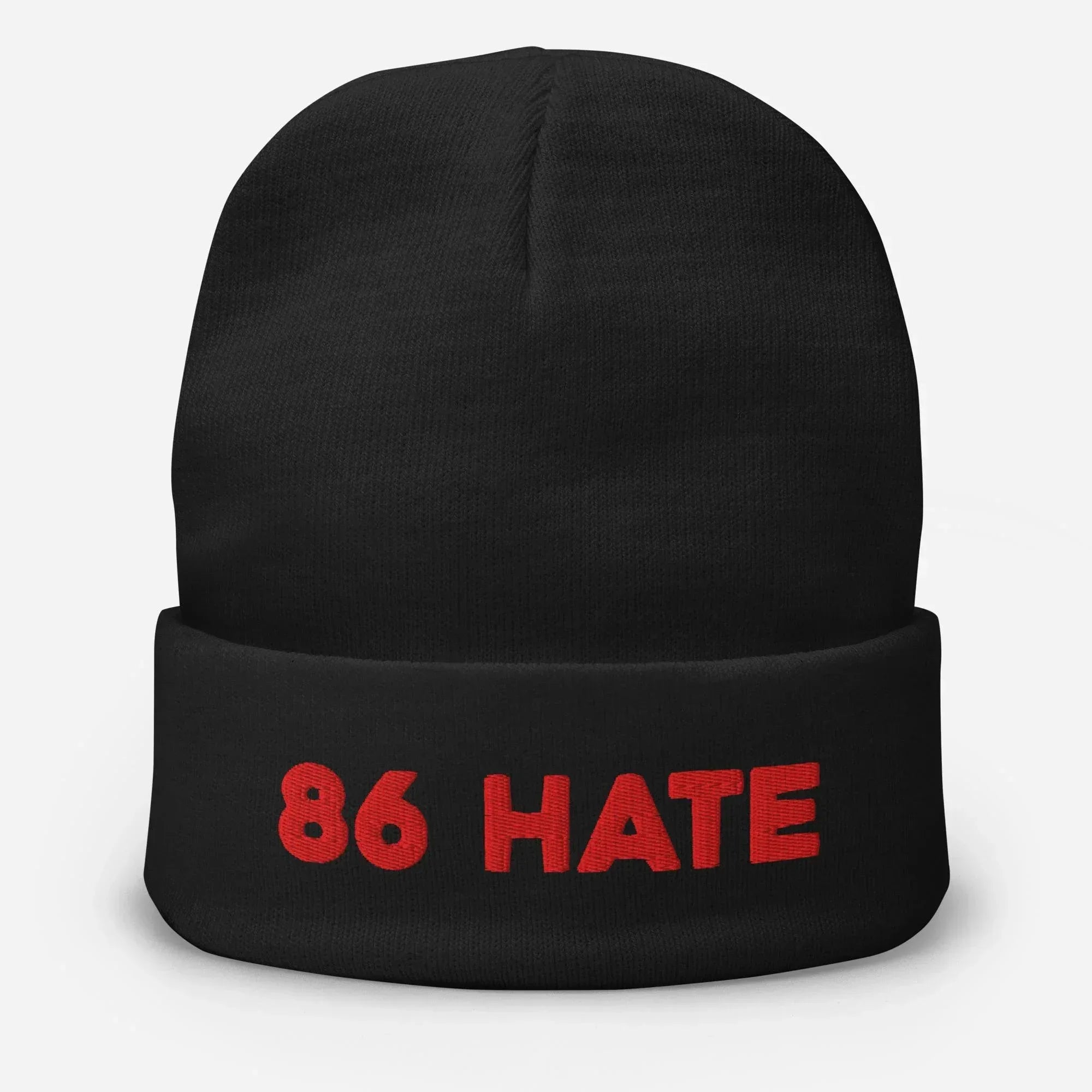 86 Hate Beanie [Embroidered] - Odd Chef