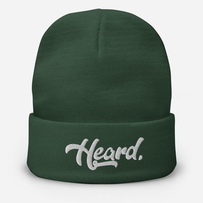 Heard, Beanie [Embroidered]