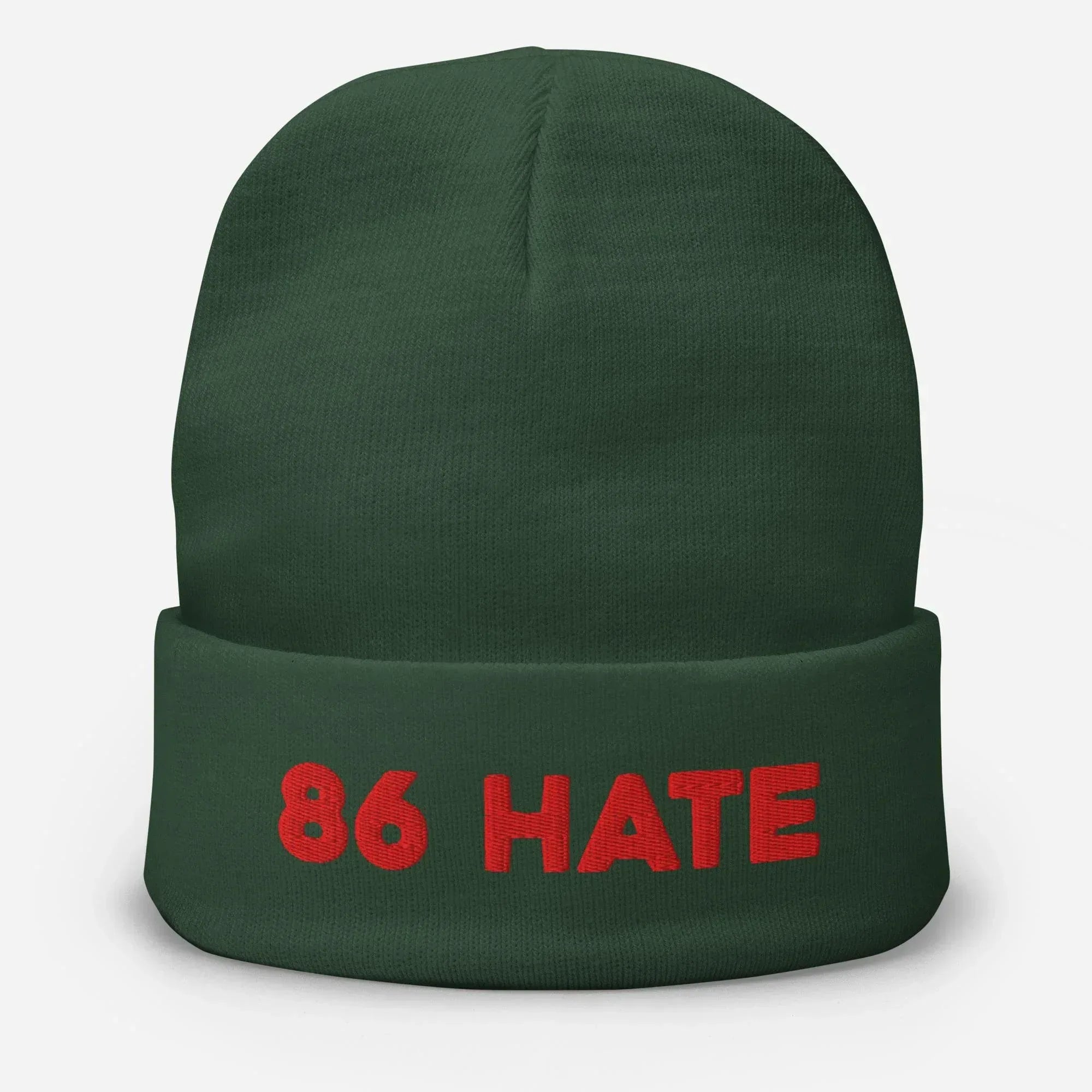 86 Hate Beanie [Embroidered] - Odd Chef