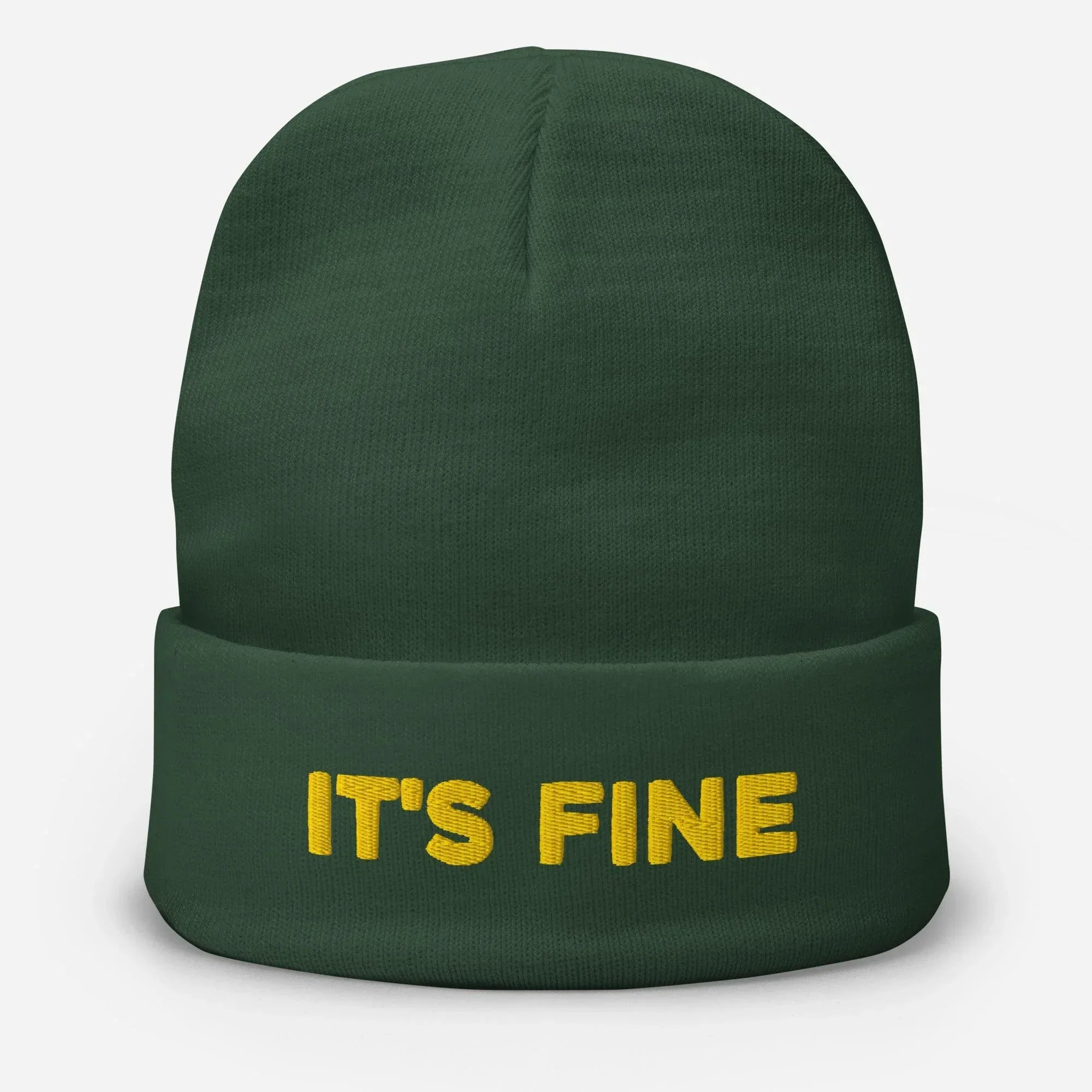 It's Fine Beanie [Embroidered] - Odd Chef