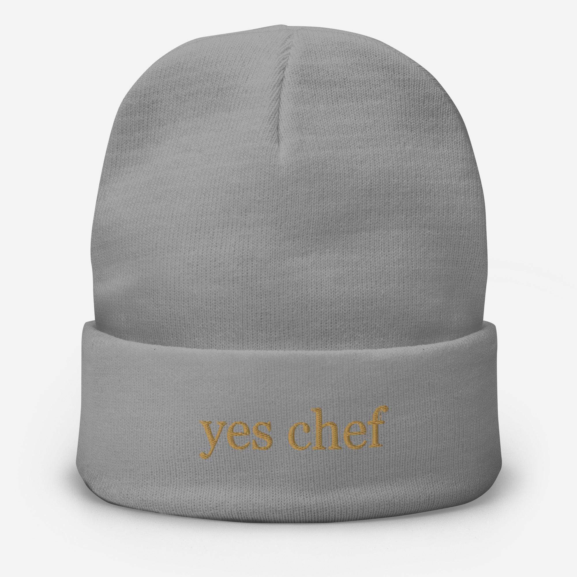 Yes Chef Beanie [Embroidered] - Odd Chef