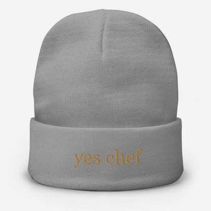 Yes Chef Beanie [Embroidered] - Odd Chef