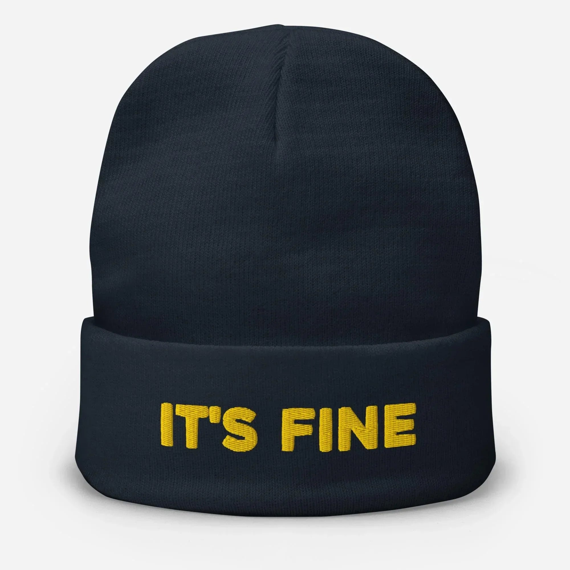 It's Fine Beanie [Embroidered] - Odd Chef