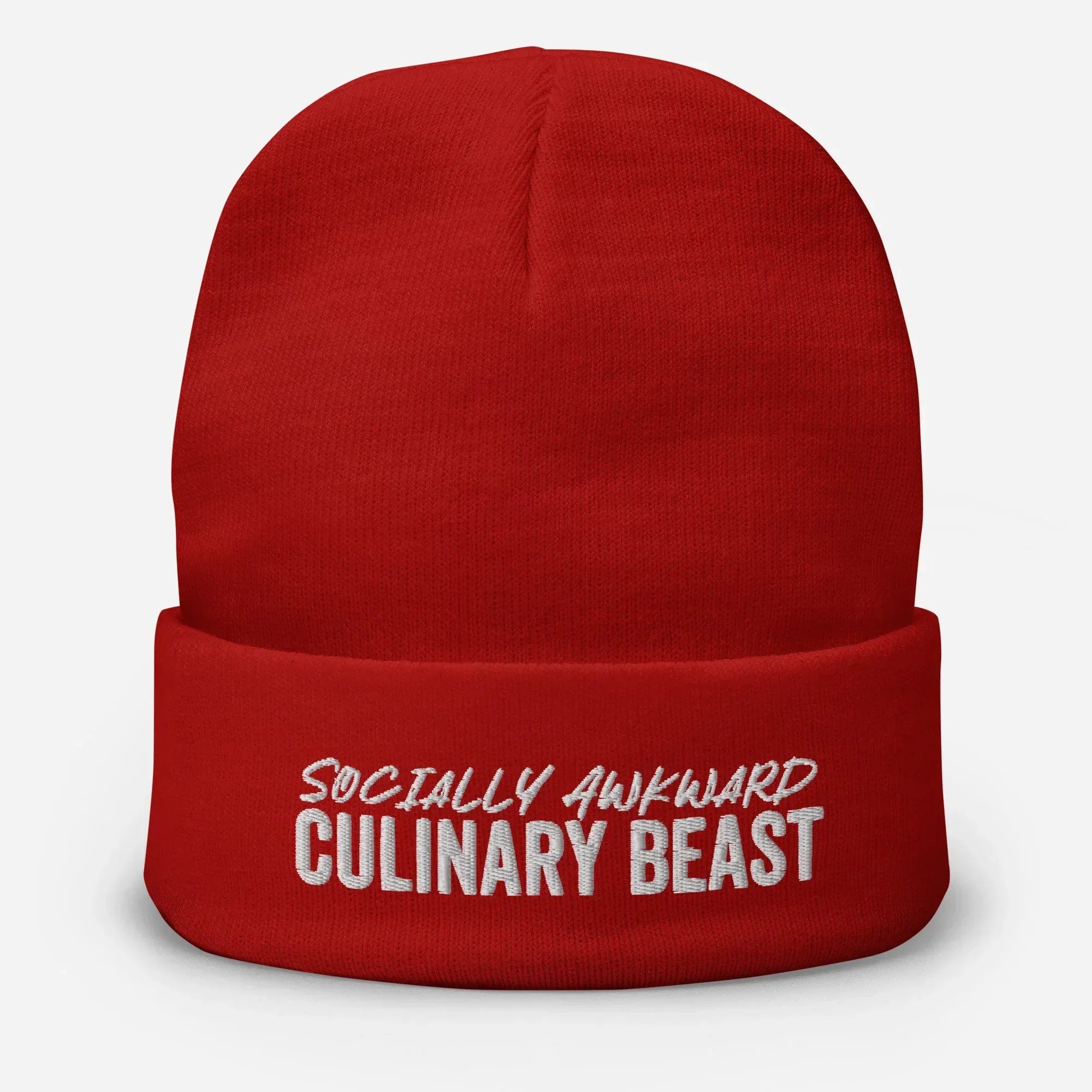 Socially Awkward Beanie [Embroidered] - Odd Chef