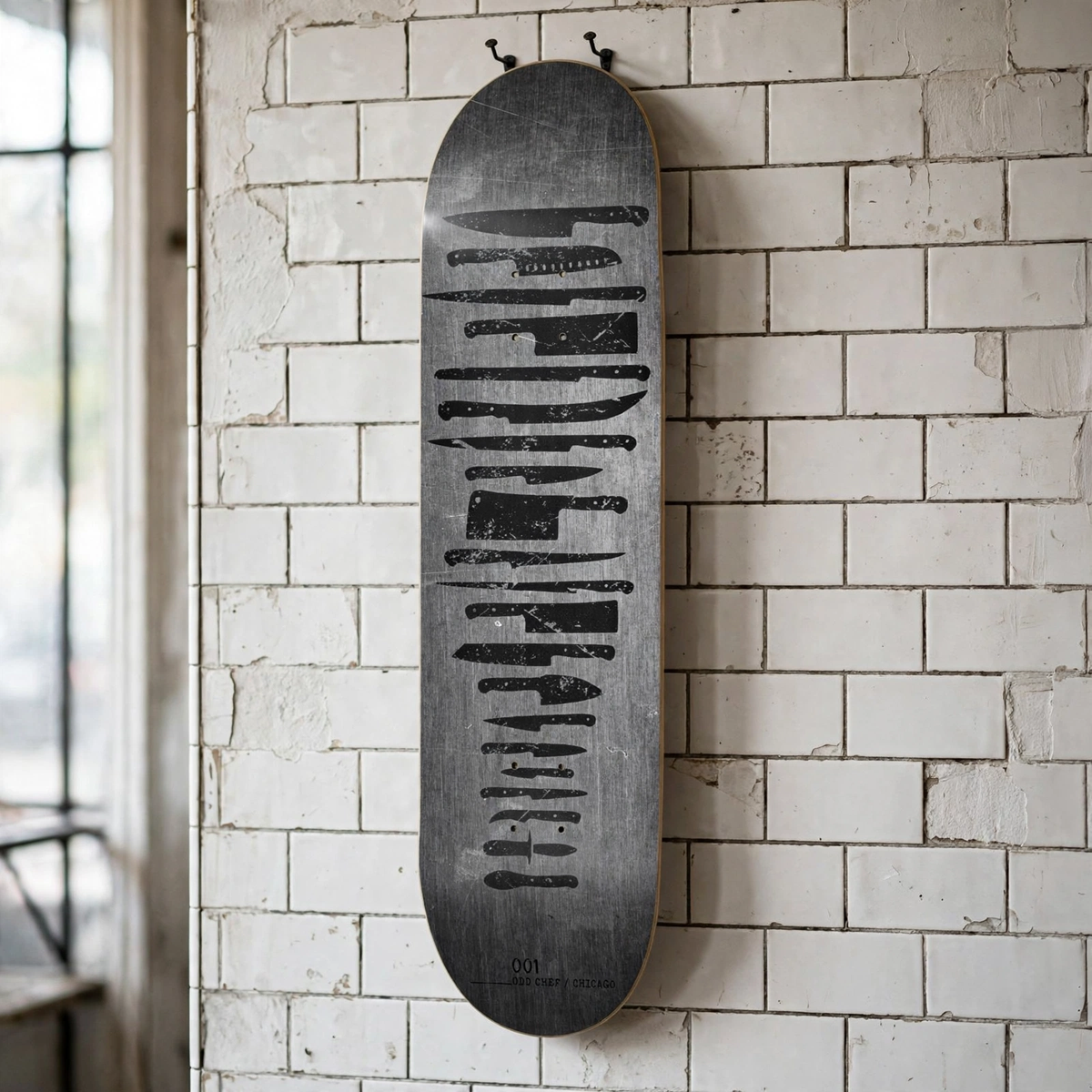 Chef Knives Skateboard Deck