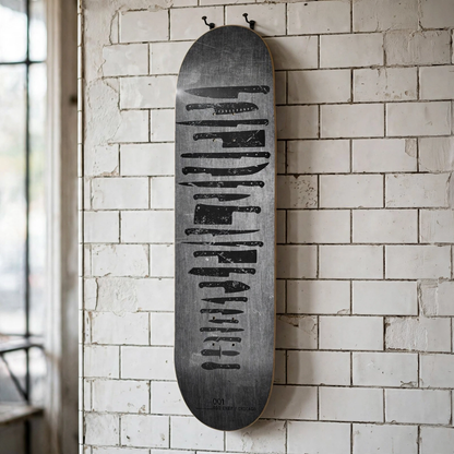 Chef Knives Skateboard Deck