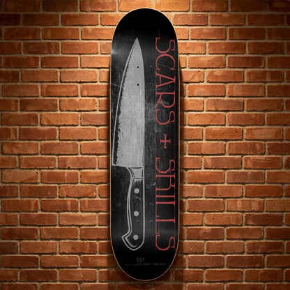 Scars + Skills Skateboard Deck