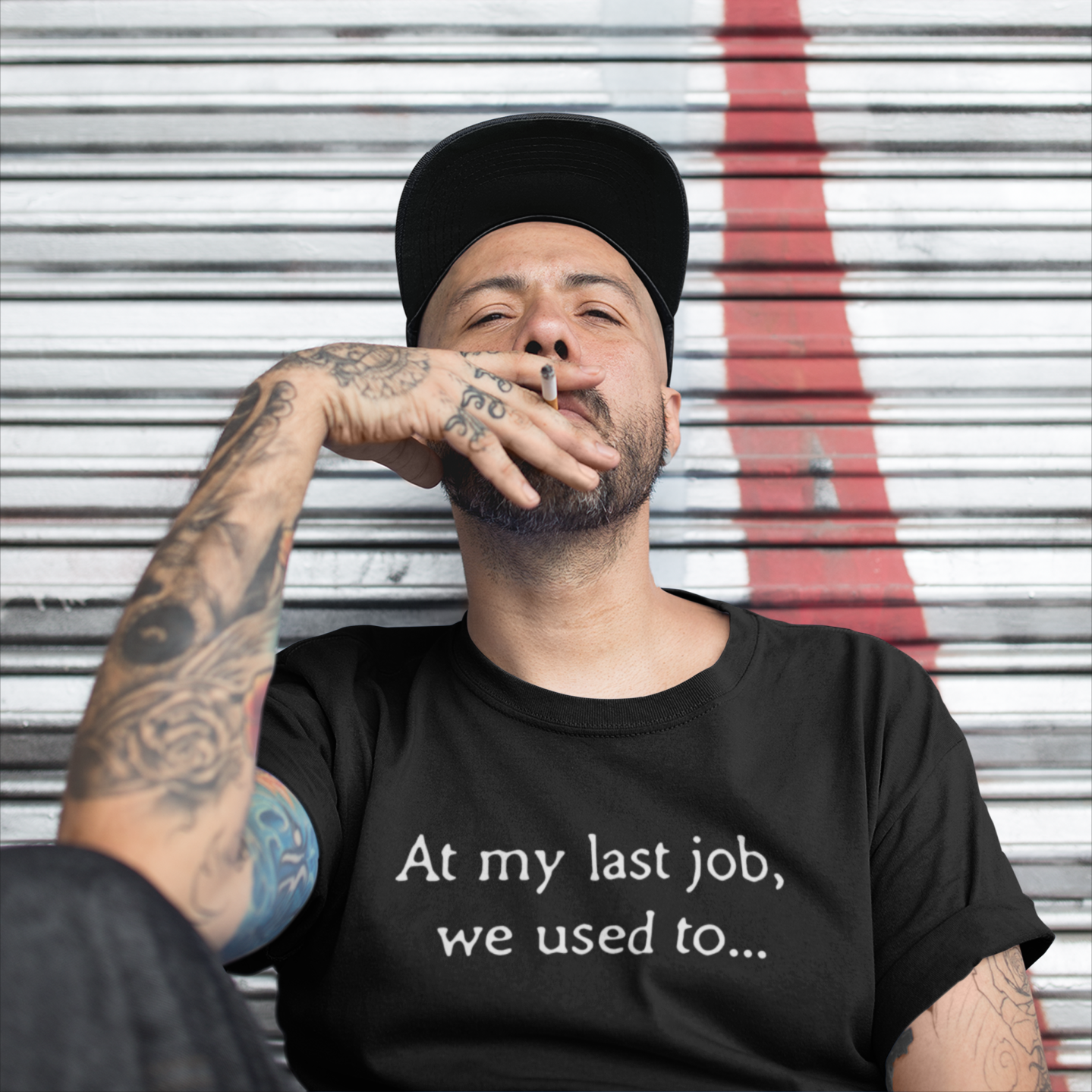 At My Last Job Unisex Tee