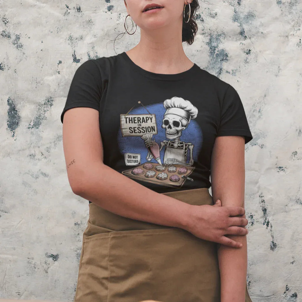 Therapy In Session Baking Unisex Tee - Odd Chef