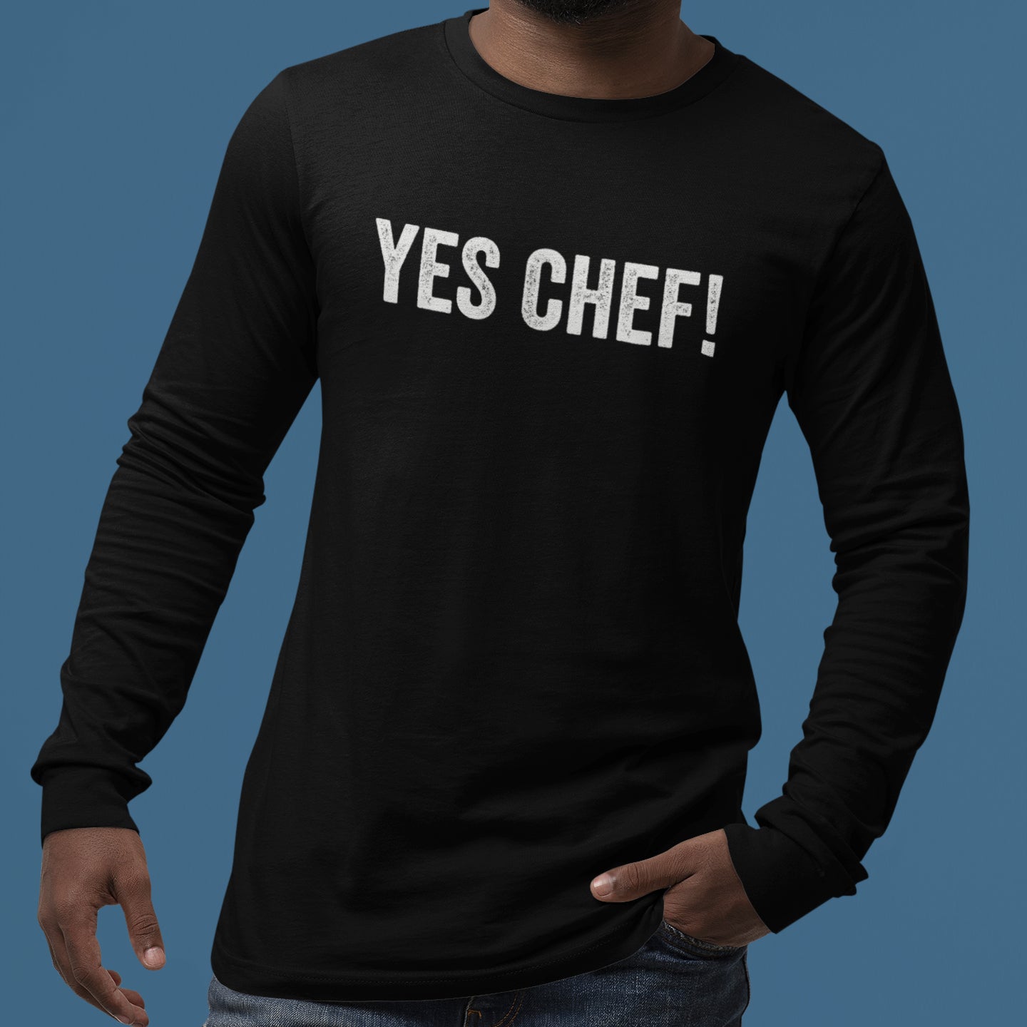 Yes Chef Unisex Long Sleeve Tee