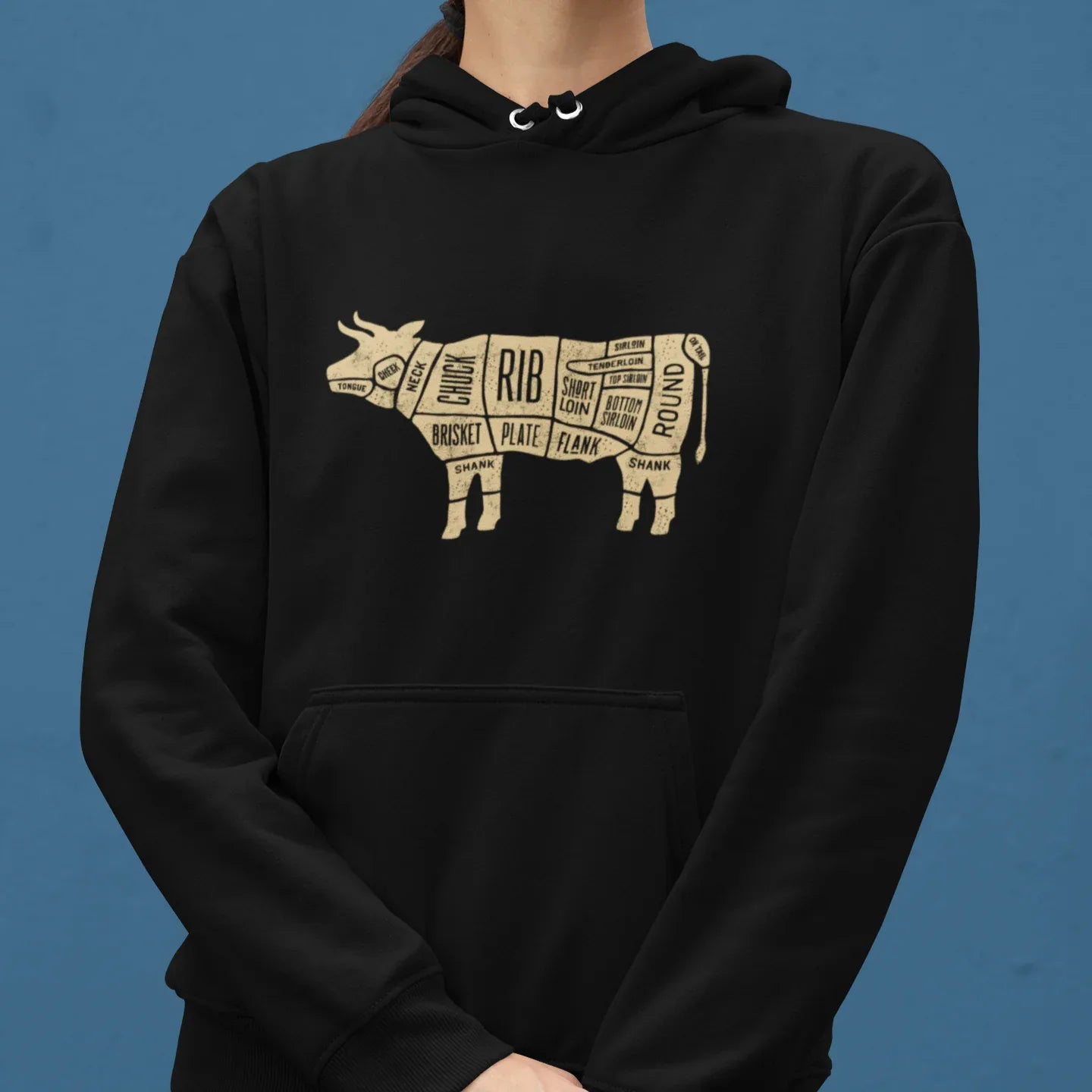 Beef Diagram Unisex Hoodie - Odd Chef