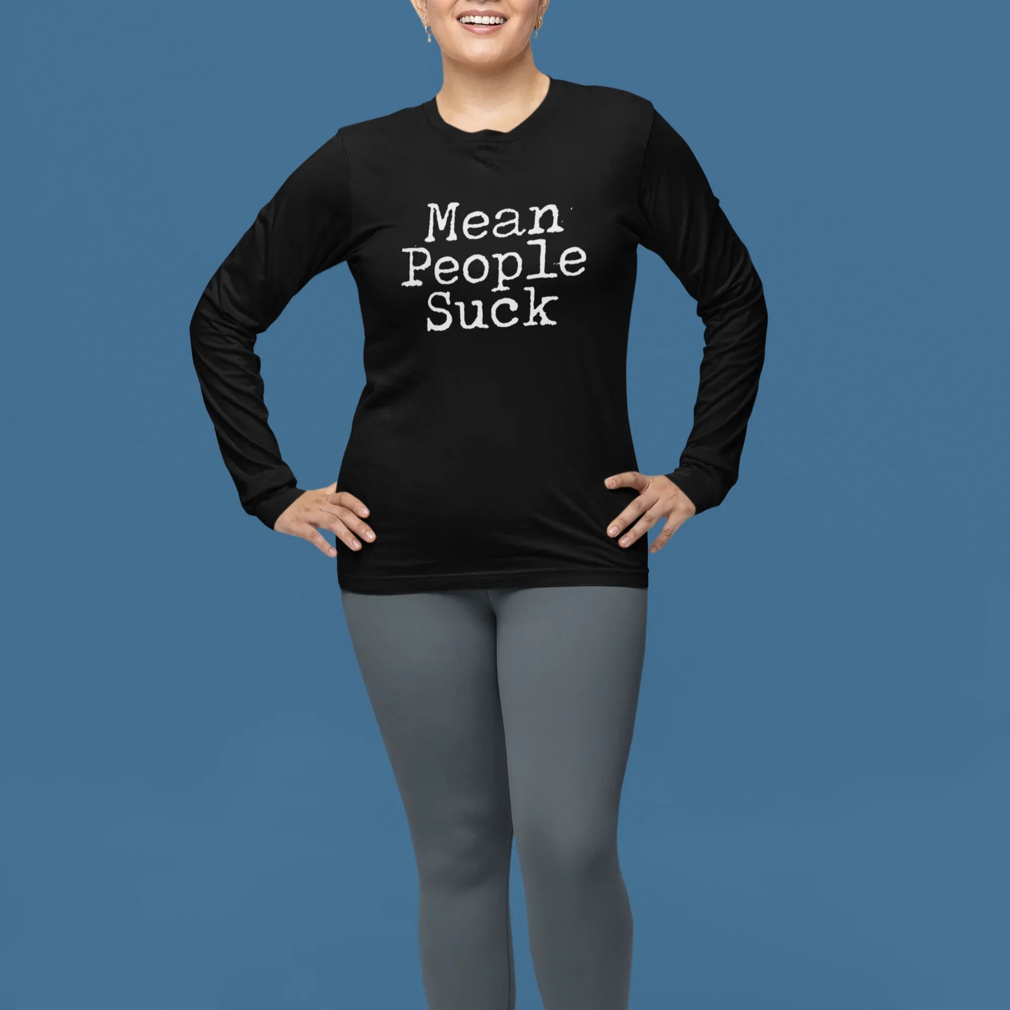 Mean People Suck Unisex Long Sleeve Tee - Odd Chef