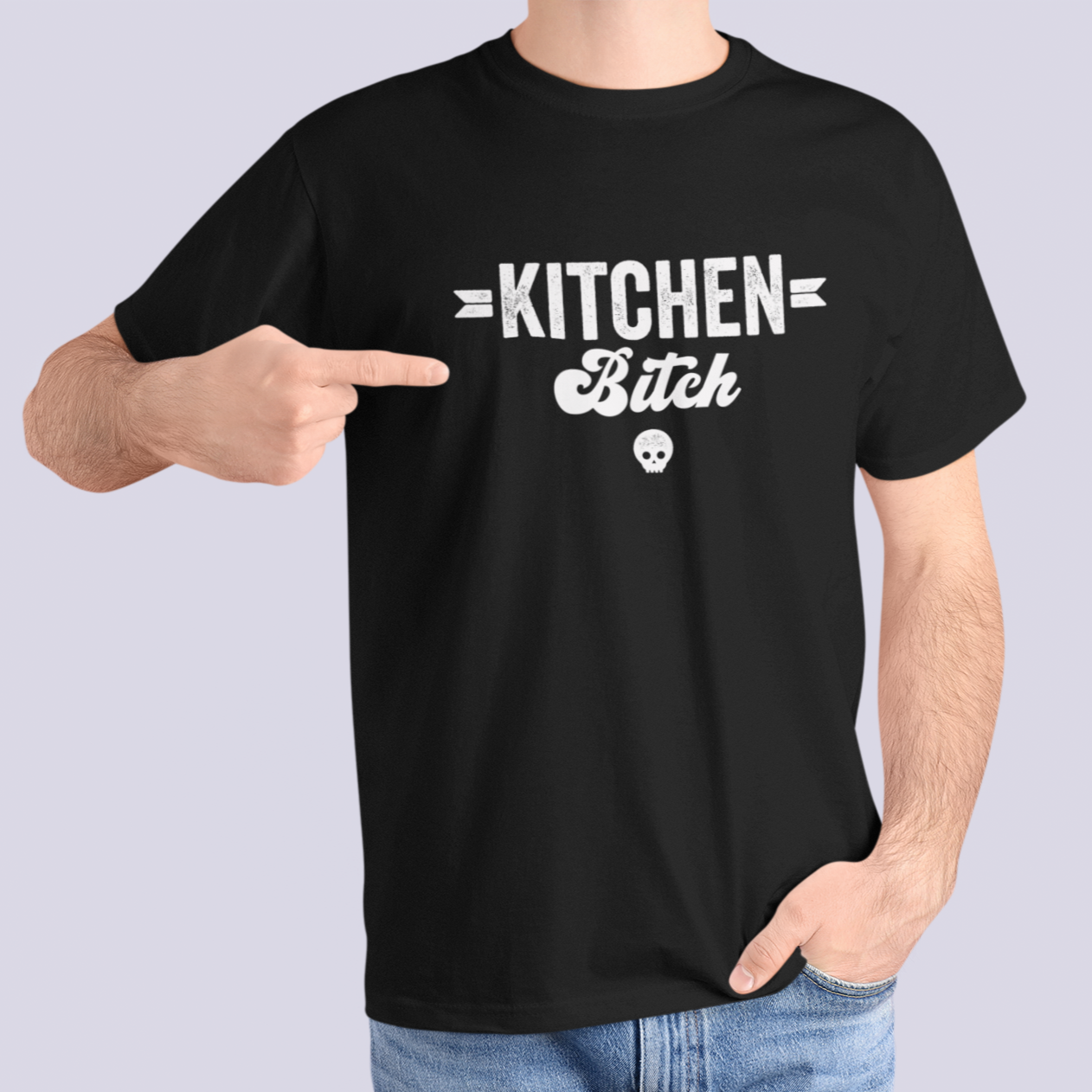 Kitchen Bitch Shirt Funny Chef Short-Sleeve Unisex T-Shirt