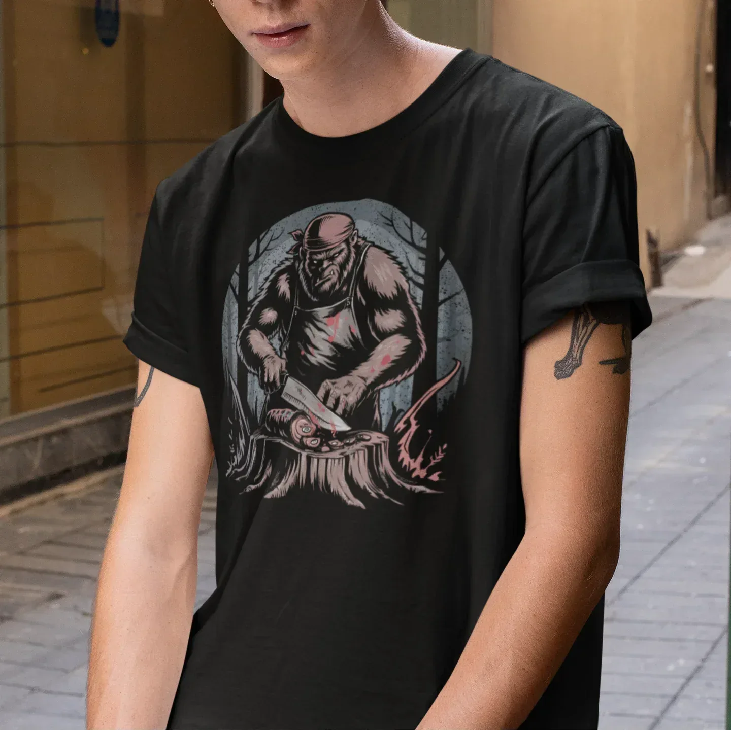 Bigfoot Chef Unisex Tee - Odd Chef