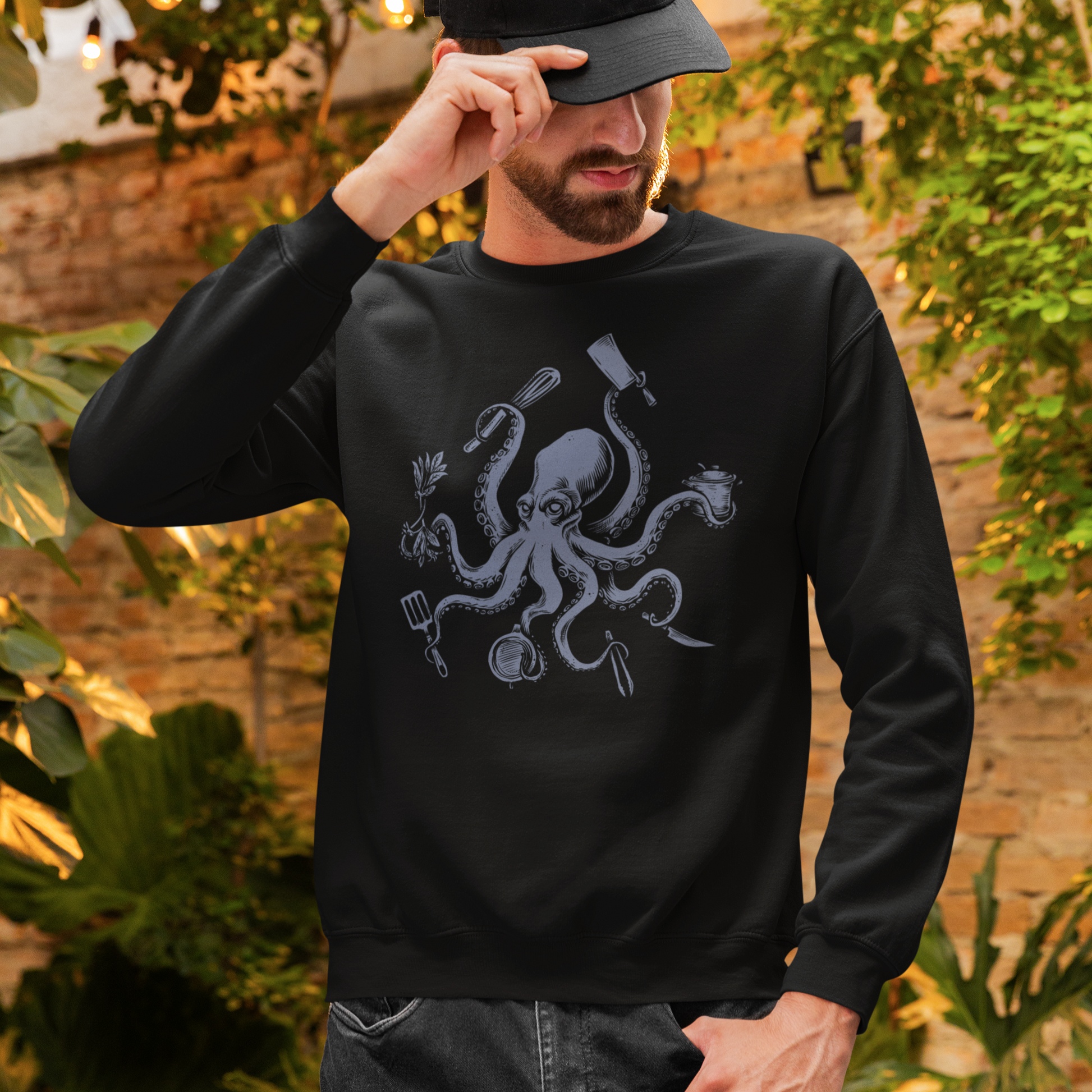 Octopus Chef Unisex Sweatshirt