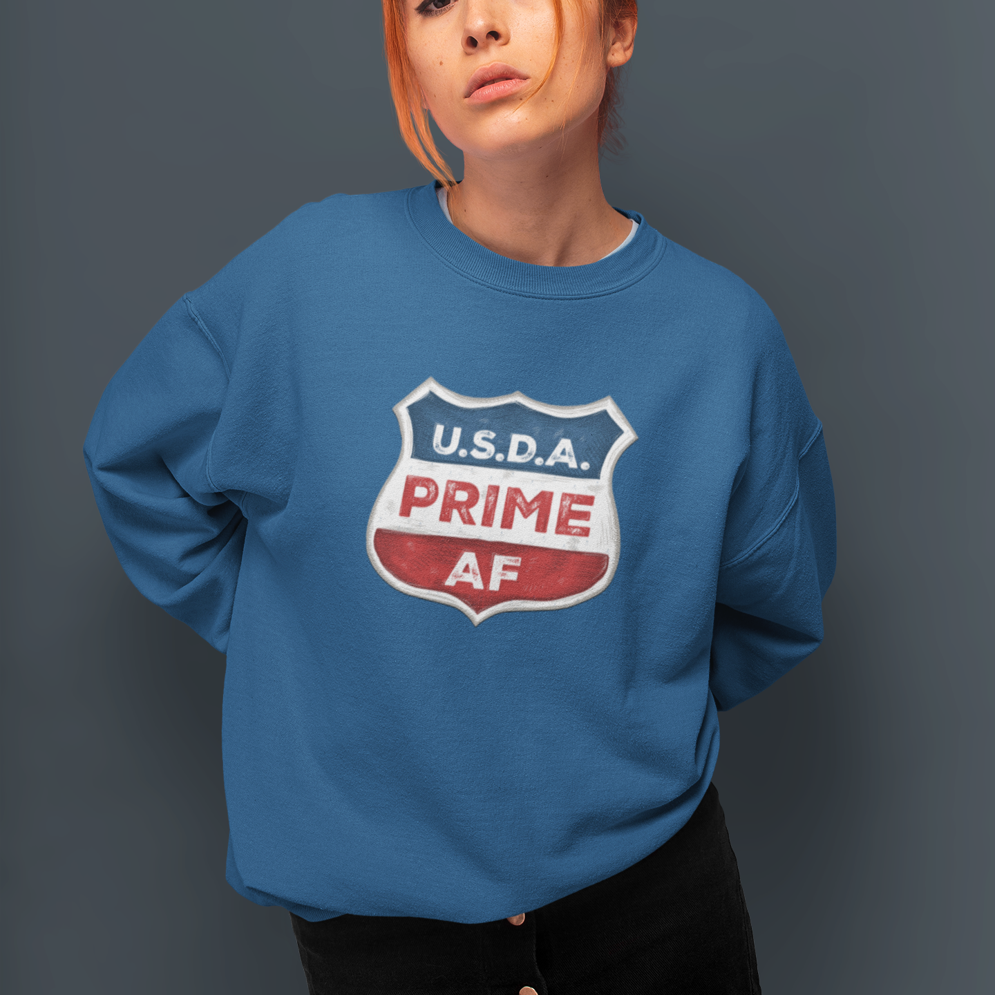 USDA Prime AF Unisex Sweatshirt