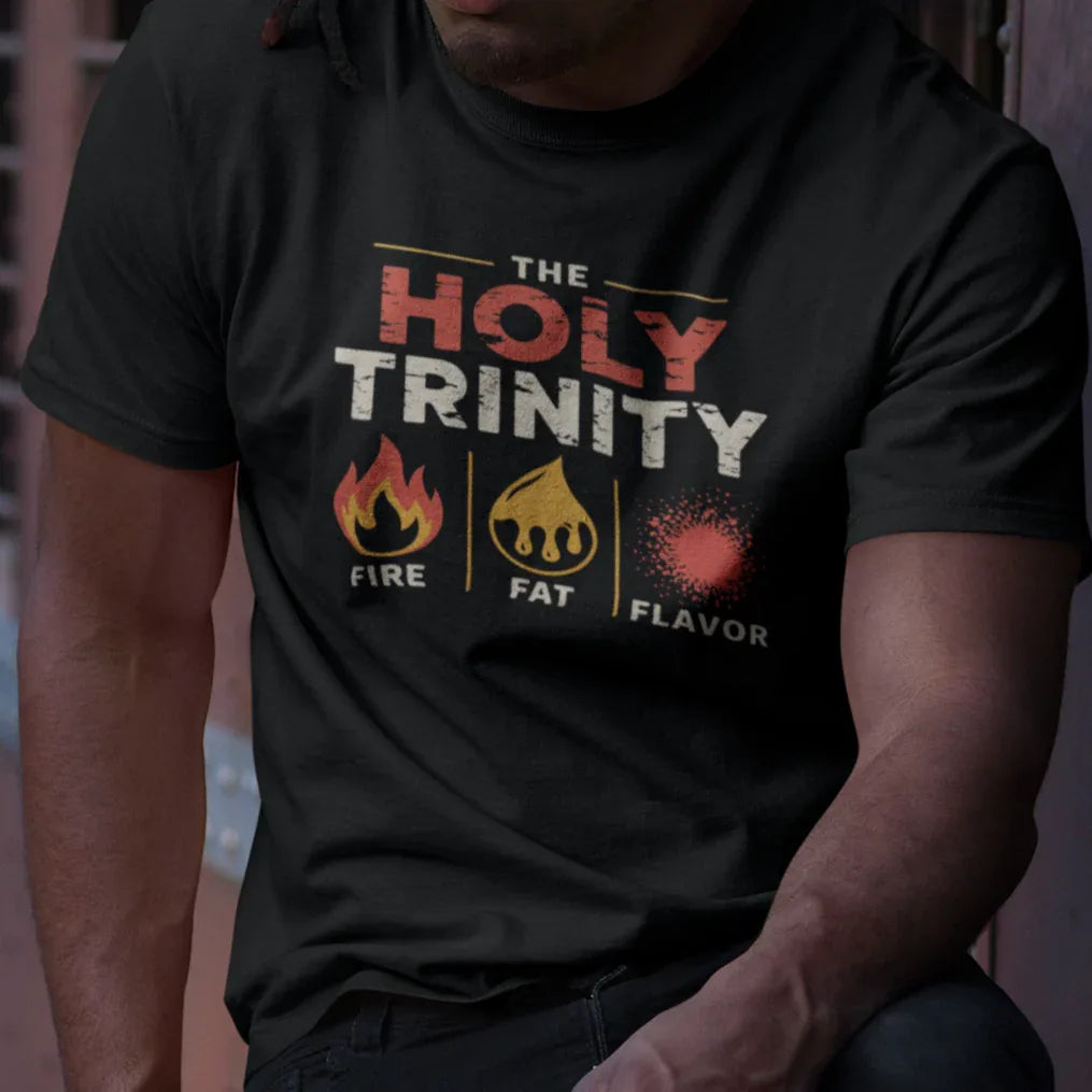 Holy Trinity BBQ Unisex Tee - Odd Chef