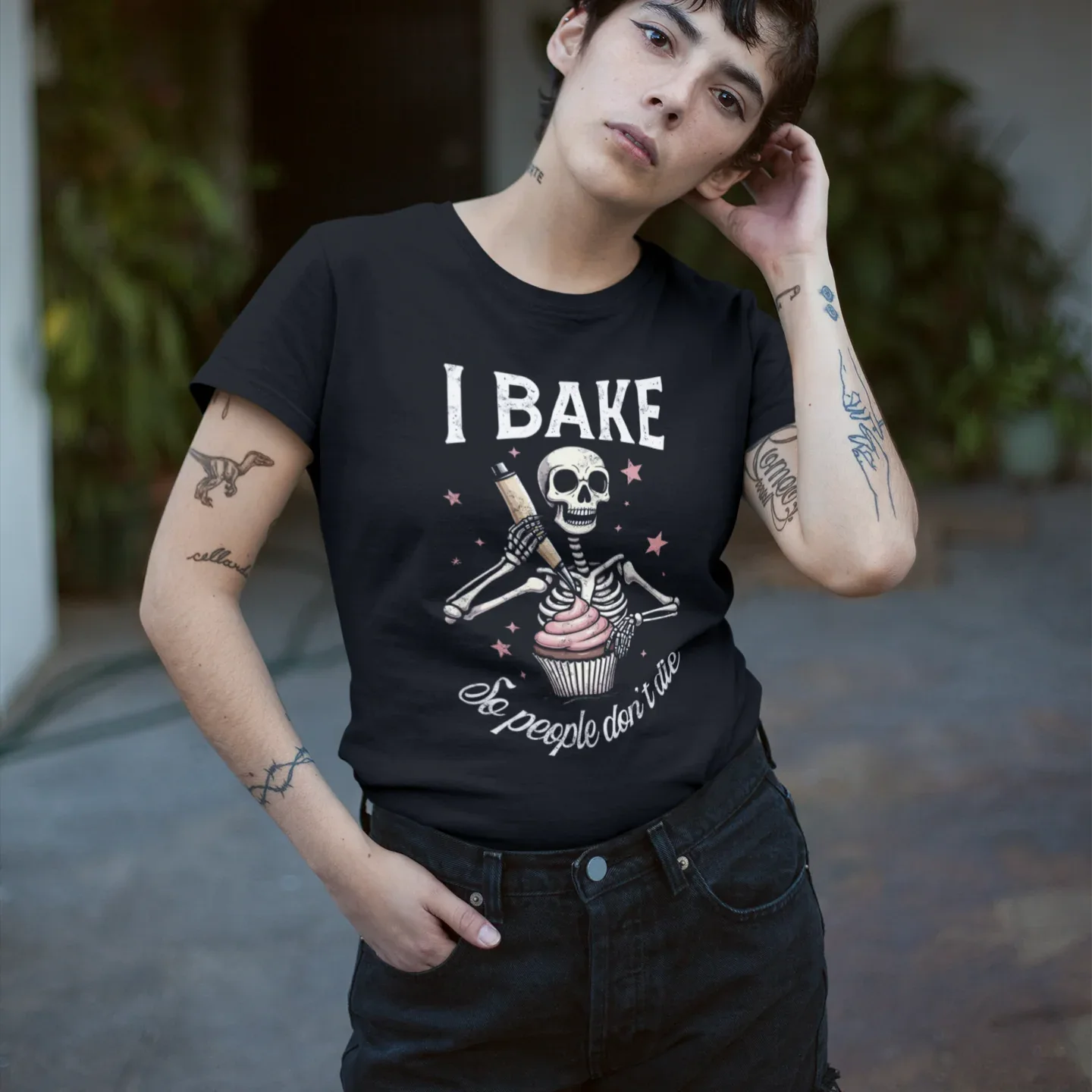 I Bake So People Don't Die Unisex Tee - Odd Chef