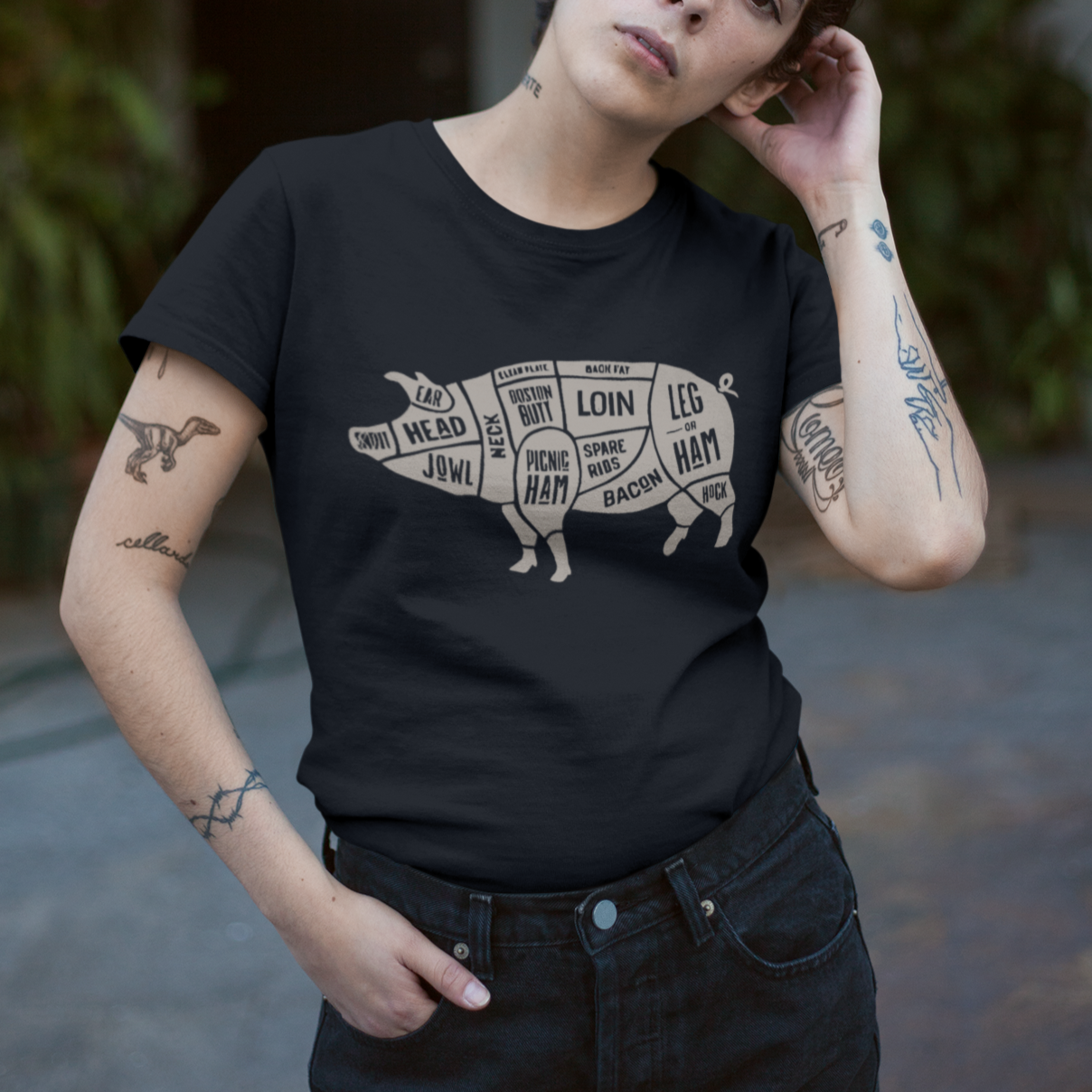 Pig Butcher Unisex Tee