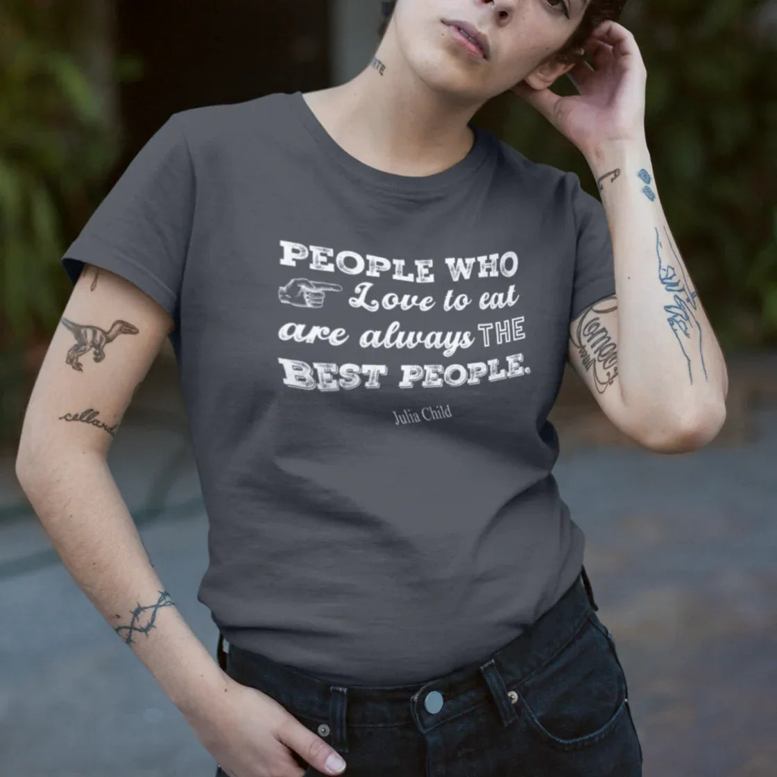 Julia Child Quote Chef Tee - Odd Chef