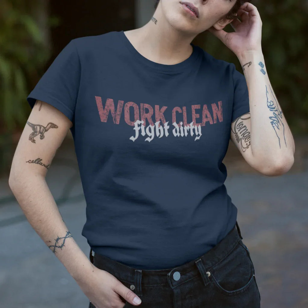 Work Clean Fight Dirty Unisex Tee - Odd Chef