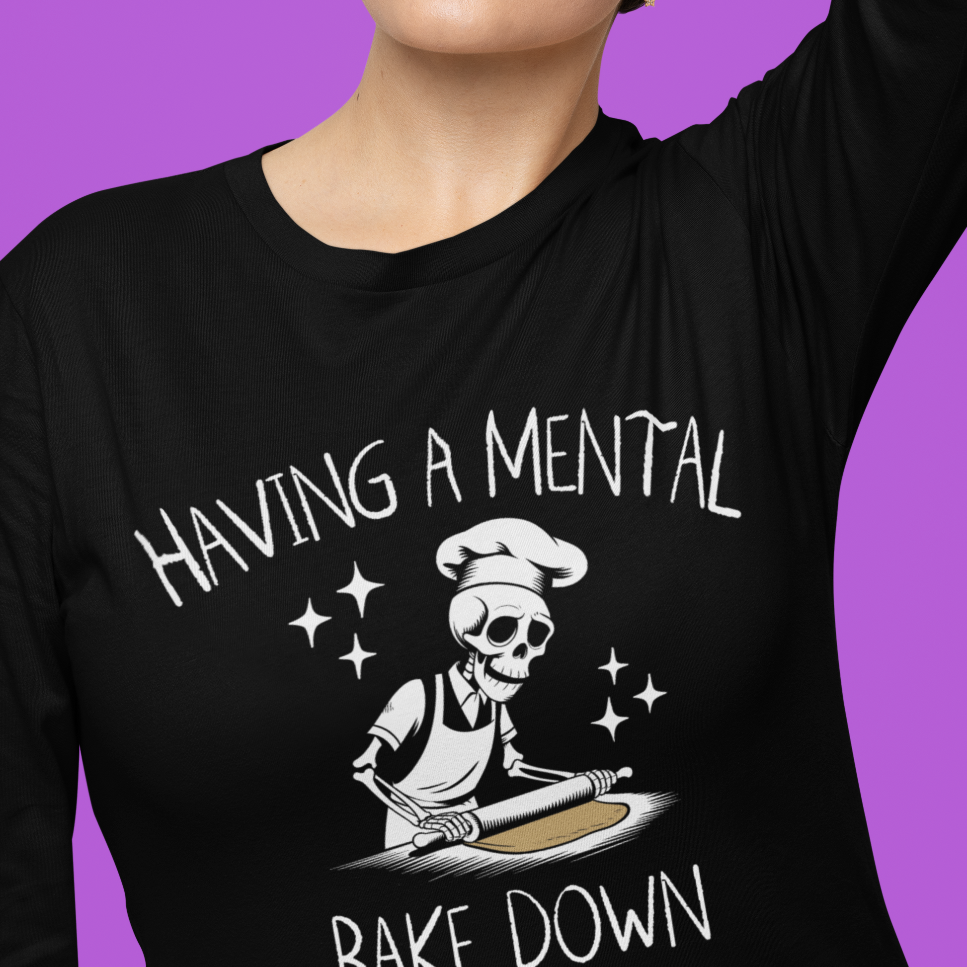 Mental Bake Down Unisex Long Sleeve Tee