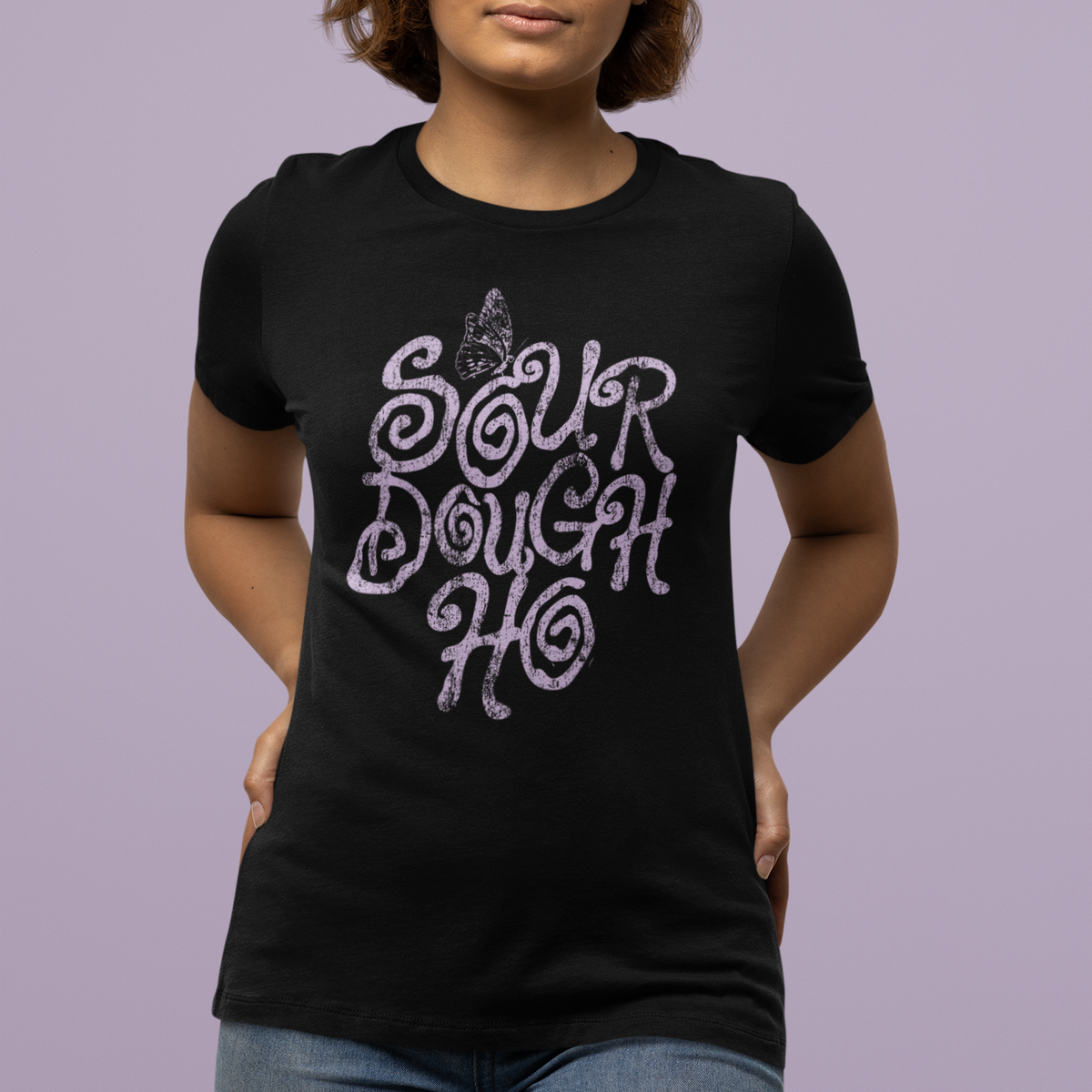 Sourdough Ho Butterfly Women's Relaxed Tee